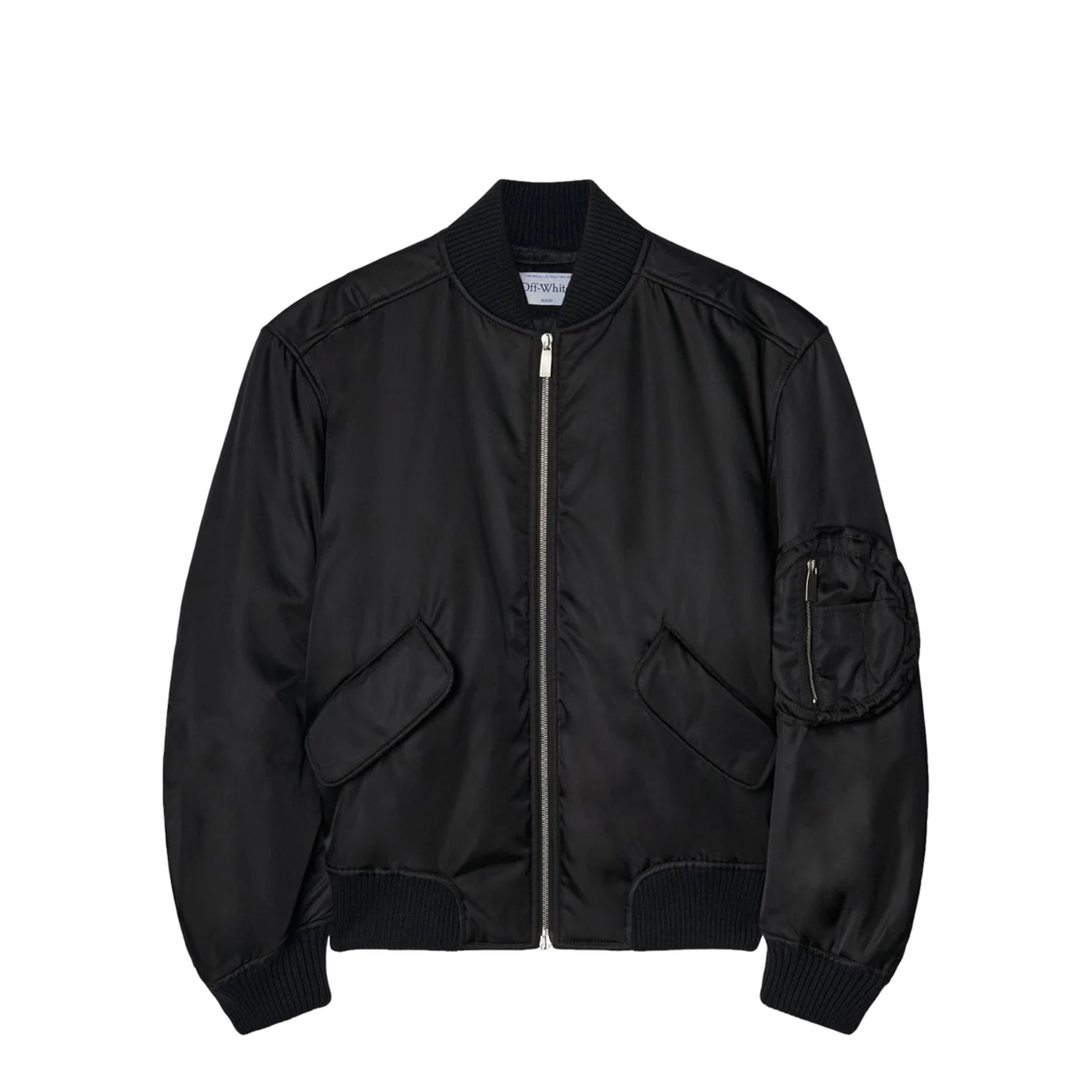 Nylon Bomber Jacket - Image 1