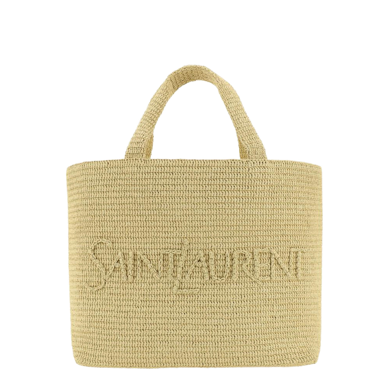 Natural raffia Tote Bags - Beige - Image 2