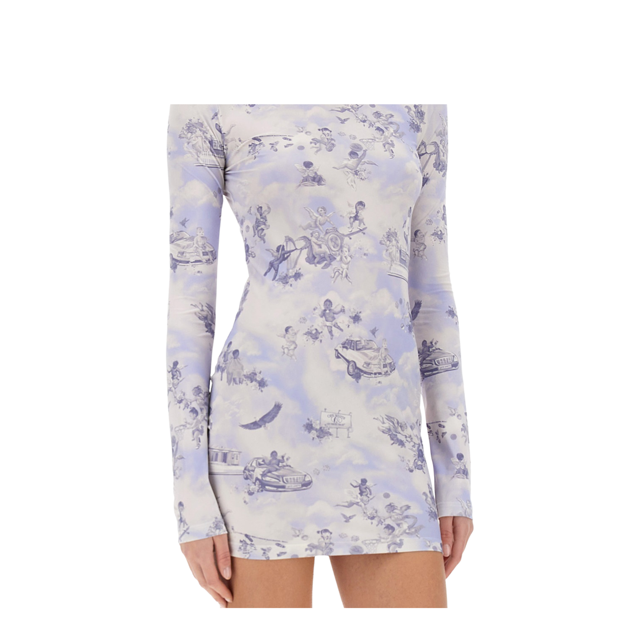 FRESCO SECOND SKIN SHORT DRESS PINK - Image 2