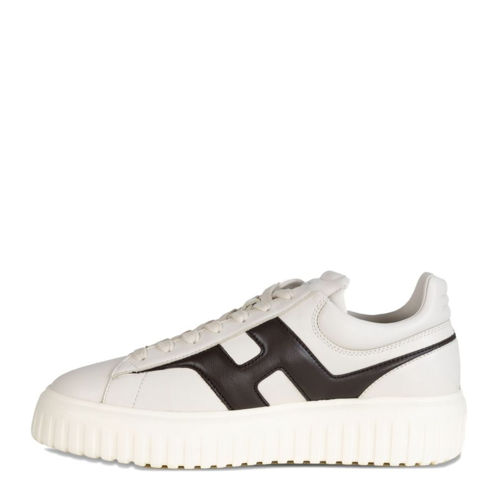White H-Stripes Sneakers - Image 2