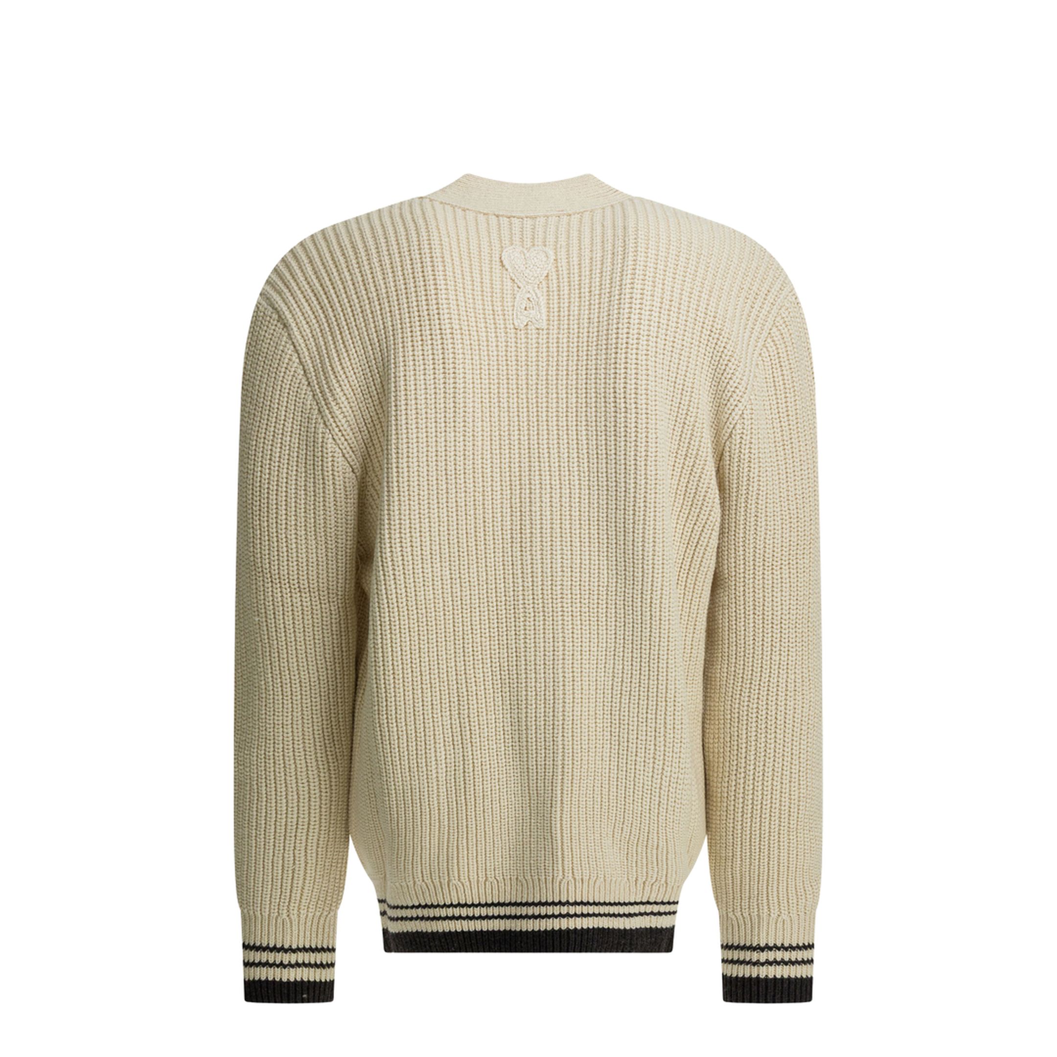 Wool Cardigan With Logo - Image 2