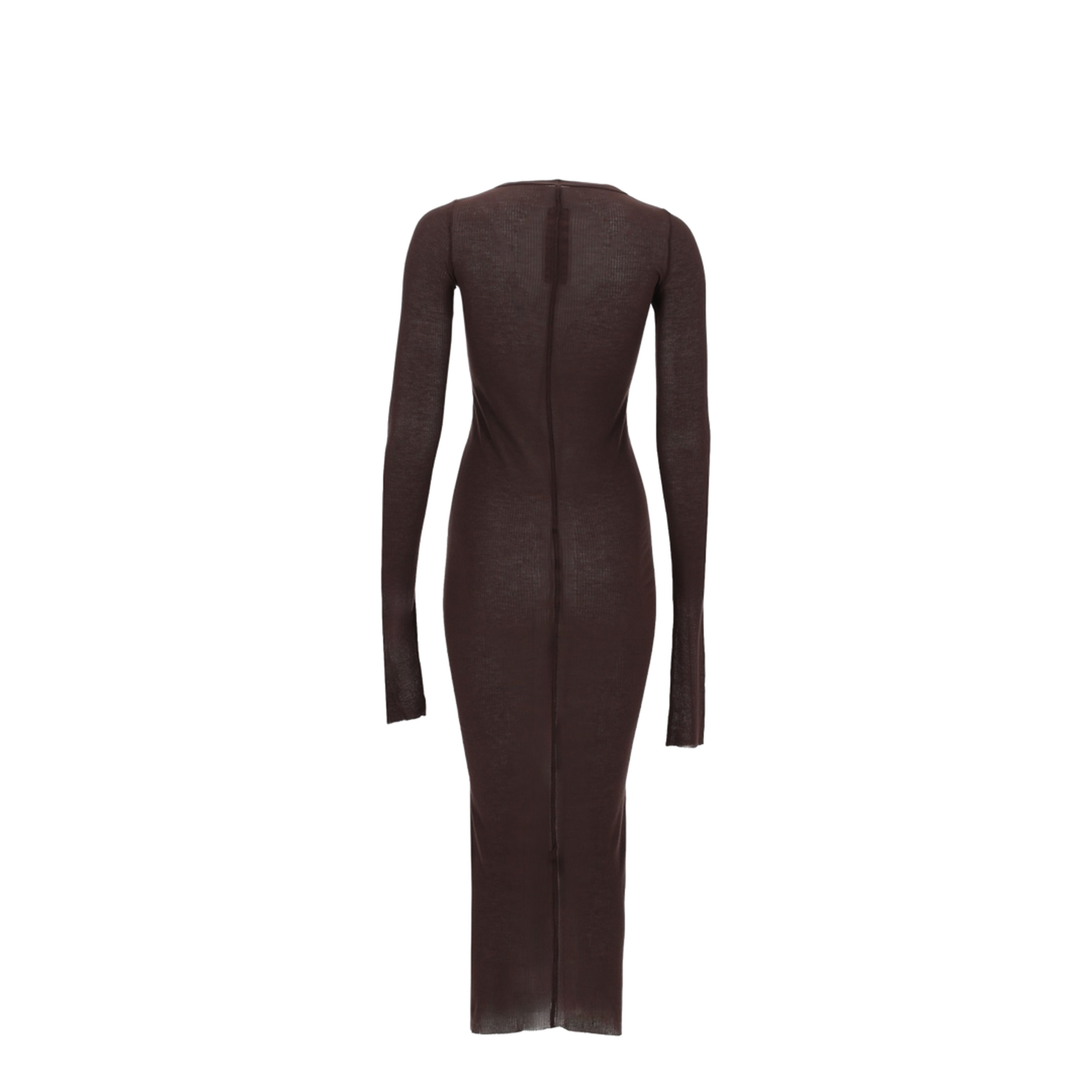 Long-Sleeved Midi Dress - Image 3