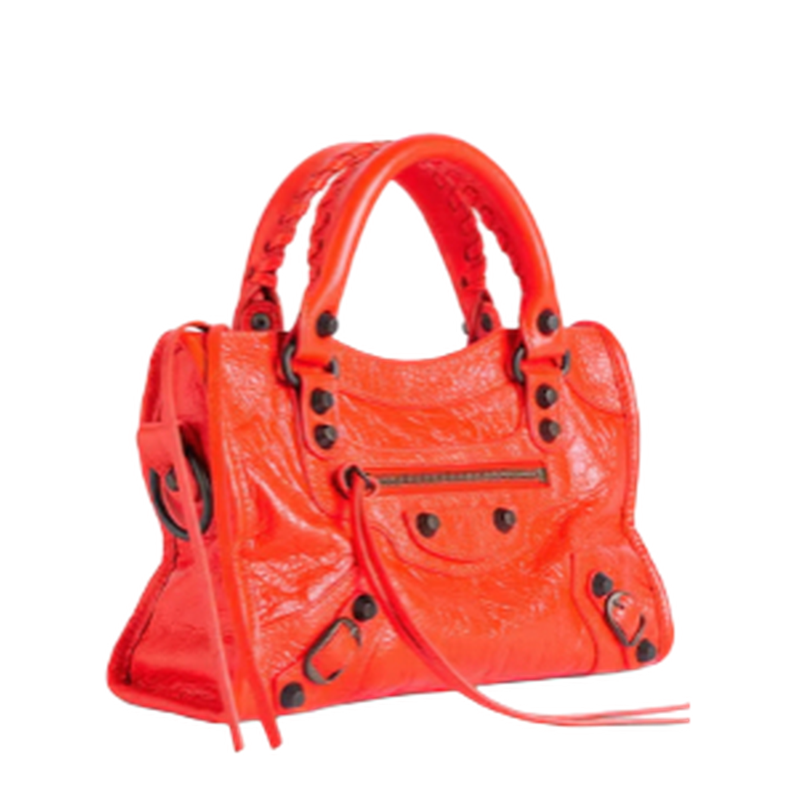 Le City Bag Mini in Pop Orange - Image 2