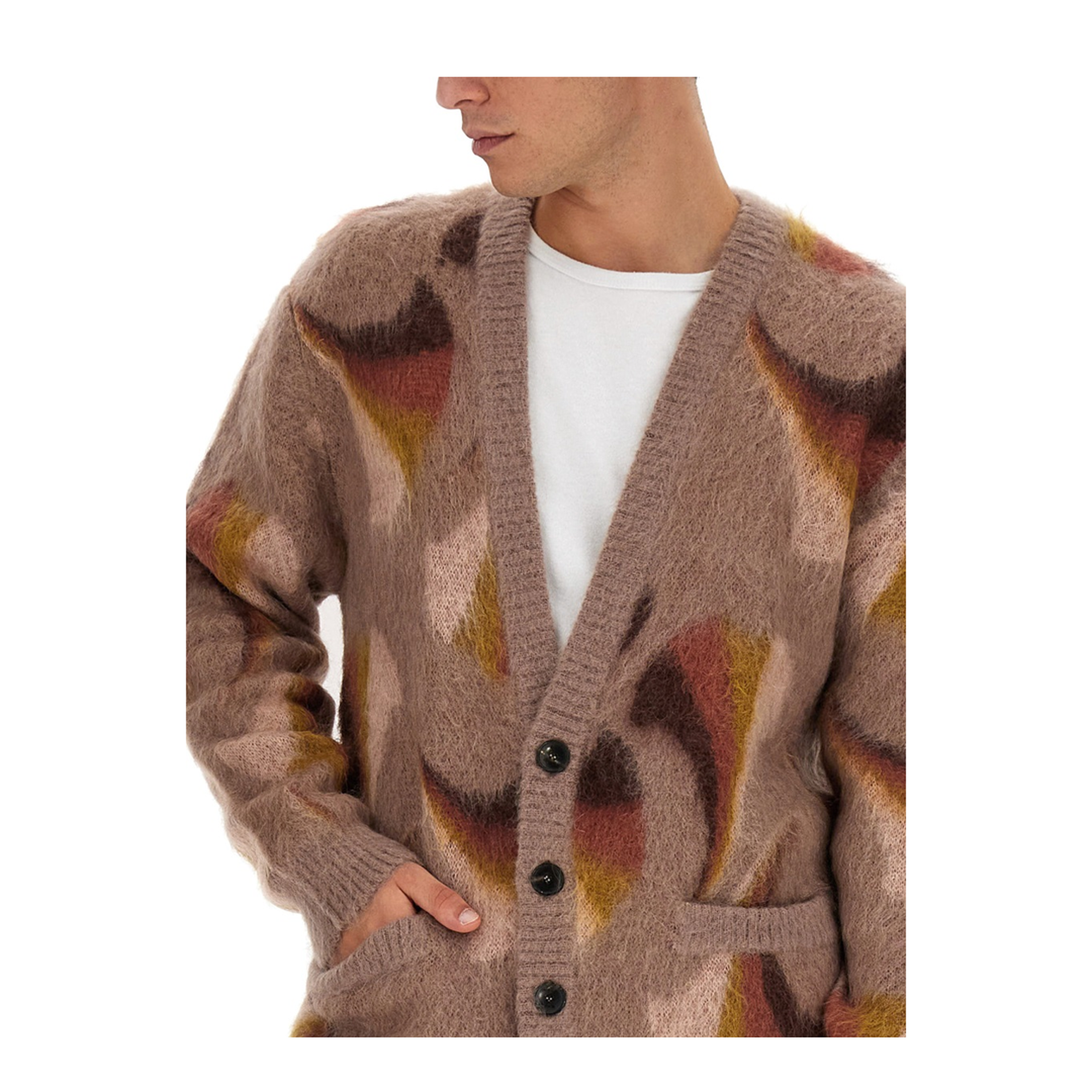 V-Neck Cardigan - Image 4