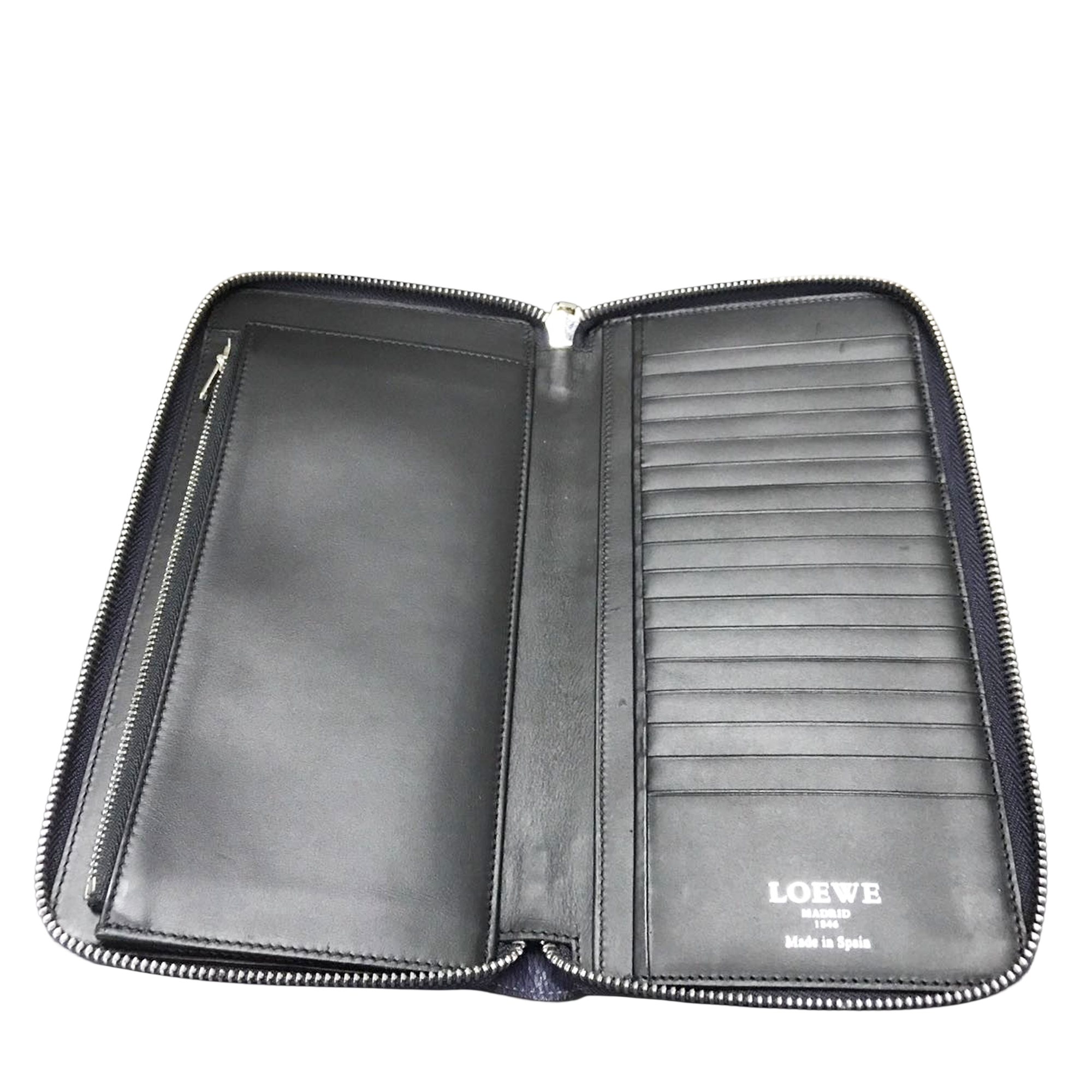 Women's Long Wallet - Navy Blue - Image 4