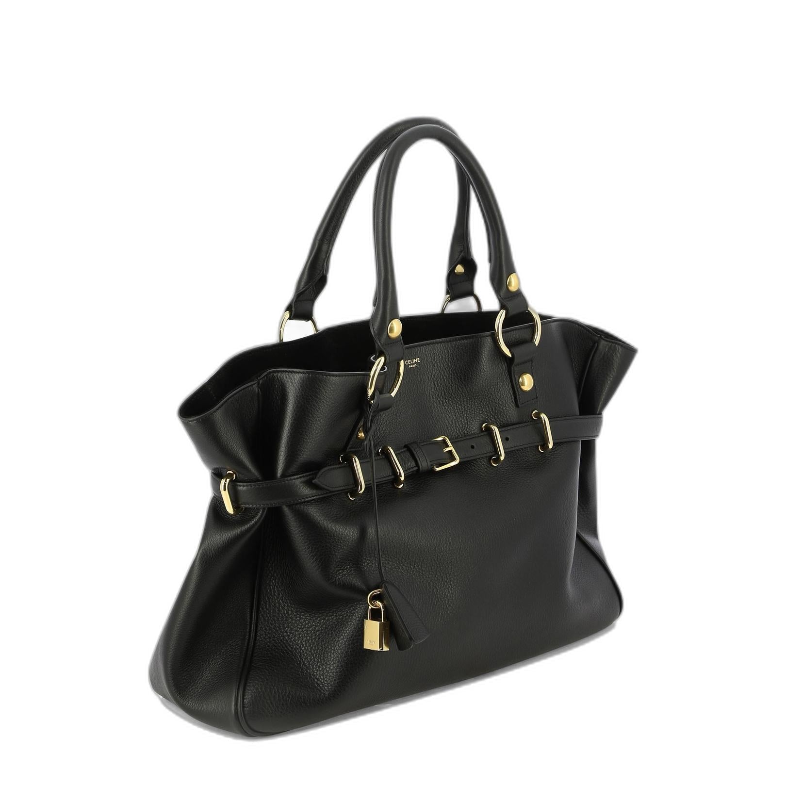 Anita Tote Bag In Black - Image 2