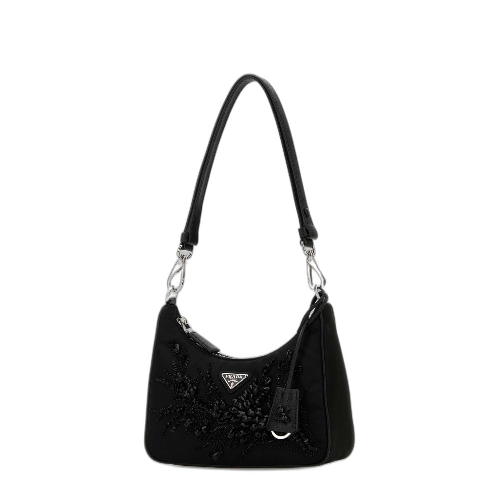 Prada Re-Edition Mini Bag In Re-Nylon With Ramage - Image 1