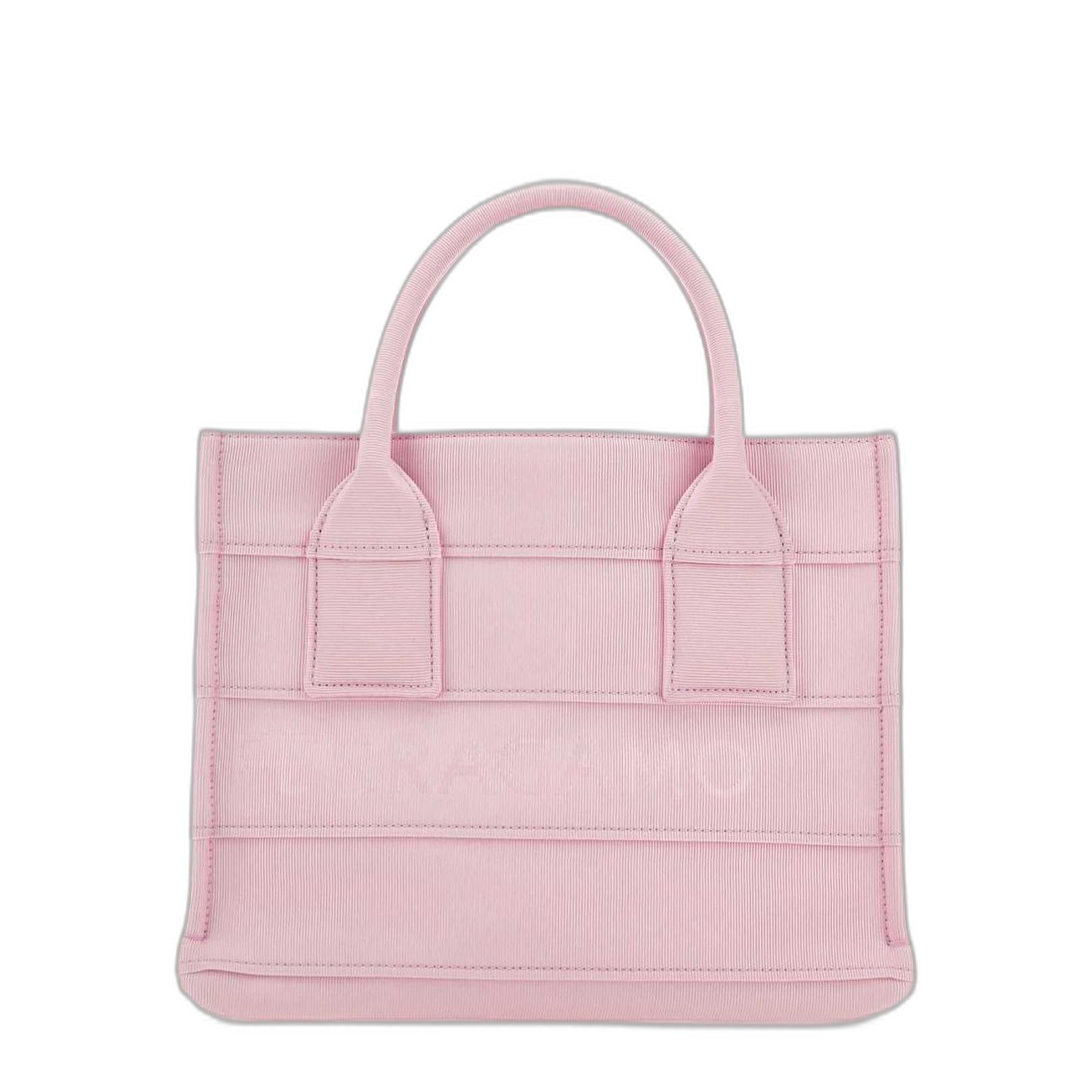 Pink Fabric Beach S Handbag - Image 1