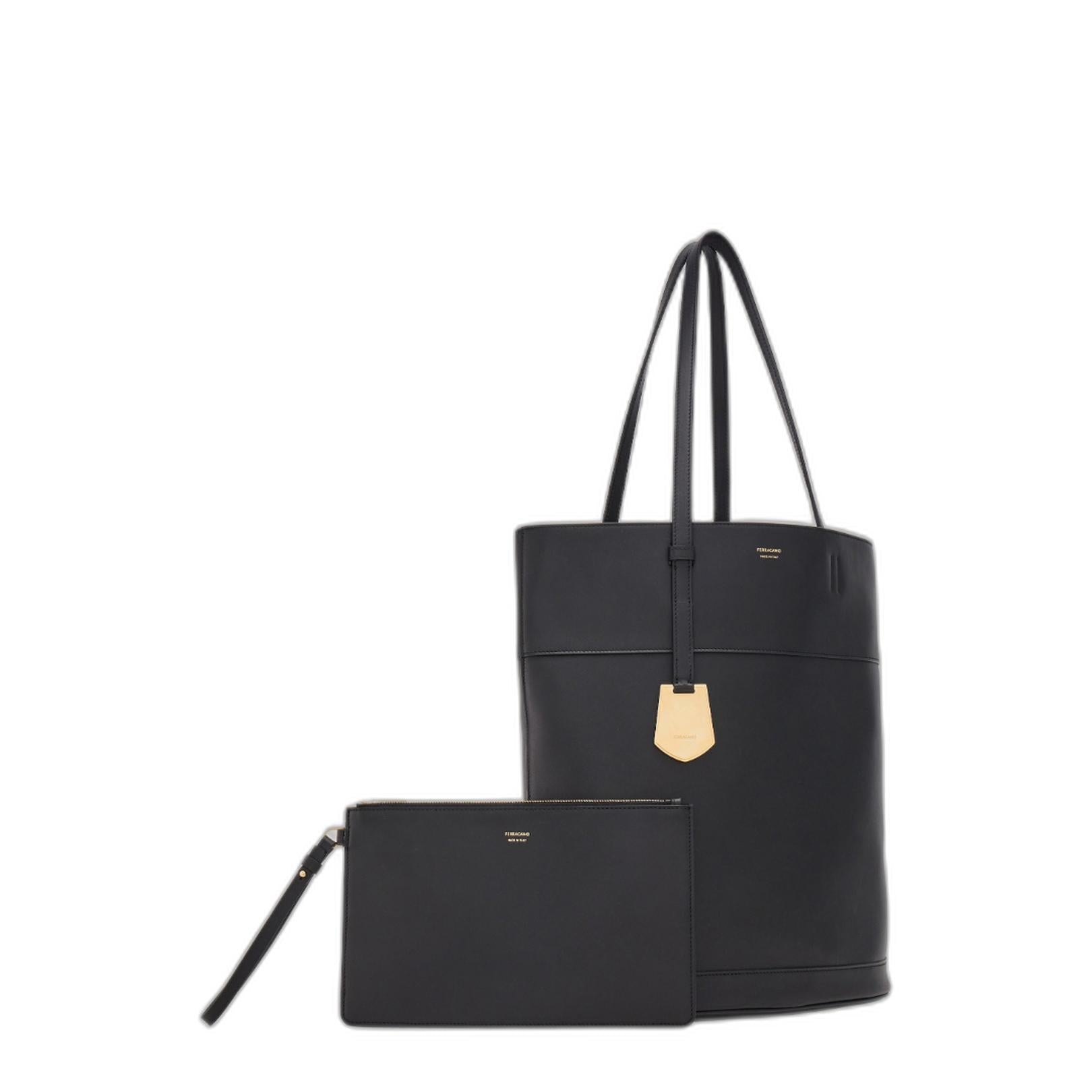 Ferragamo Logo Printed Tote Bag - Image 2