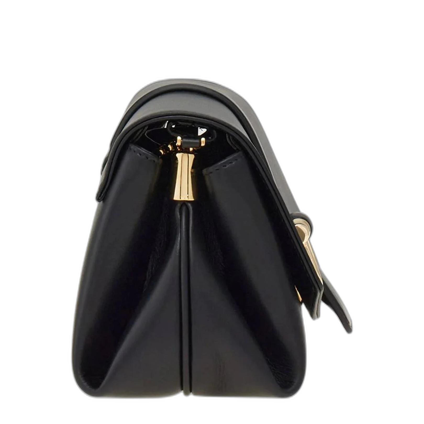 Horsebit 1955 Small Leather Shoulder Bag - Black - Image 2