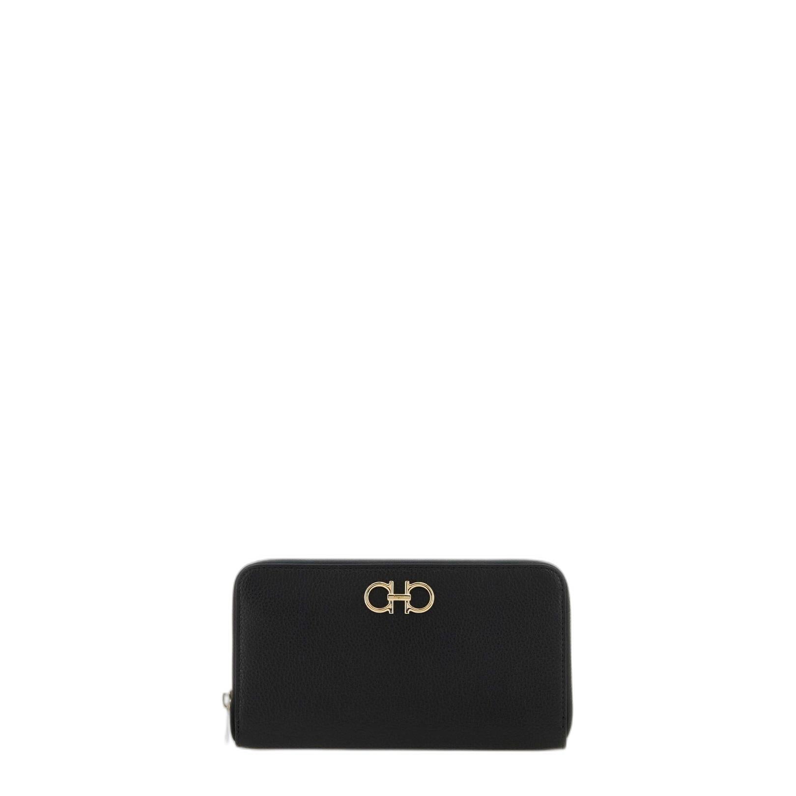 Black Leather Wallet - Image 1