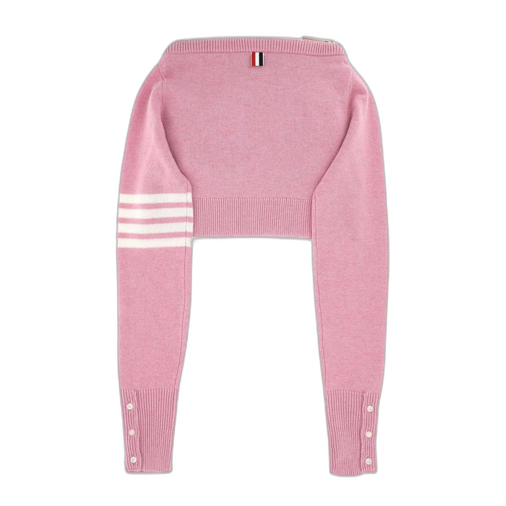 Jersey Stitch Merino Crew Neck Sweater Shell Bag - Image 2