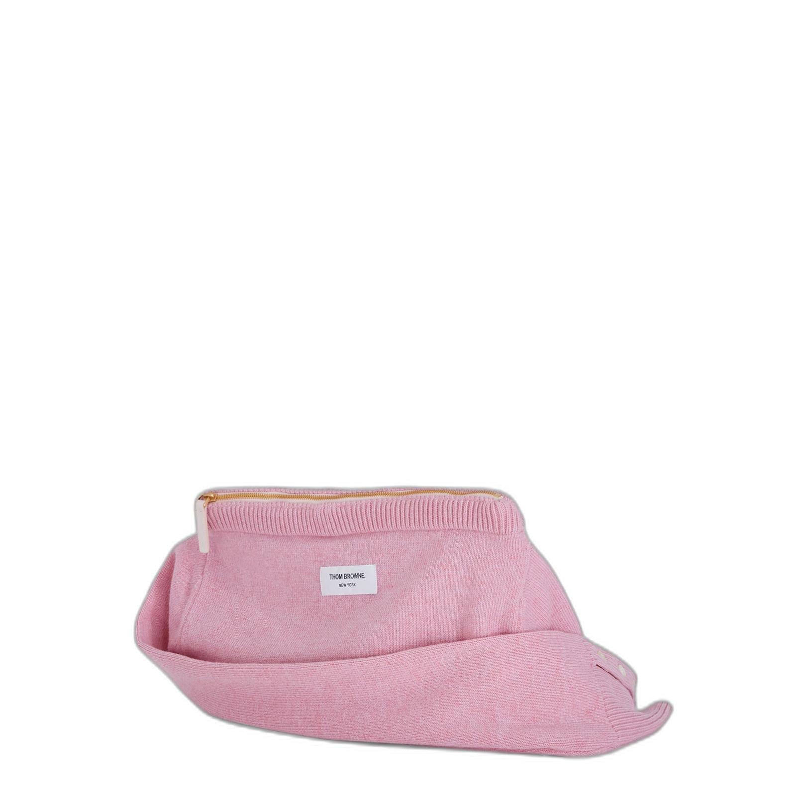 Merino Wool Clutch - Pink - Image 4