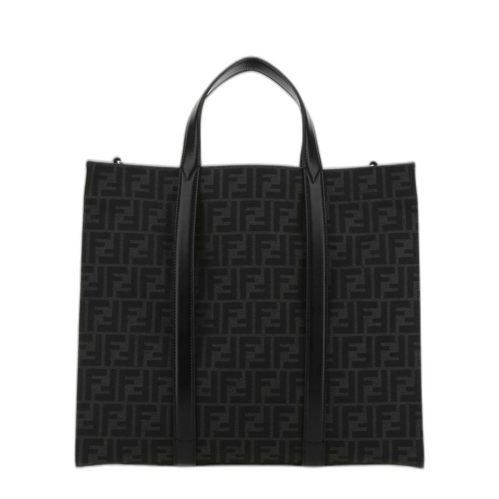 Ff Jacquard Tote Bag - Image 1