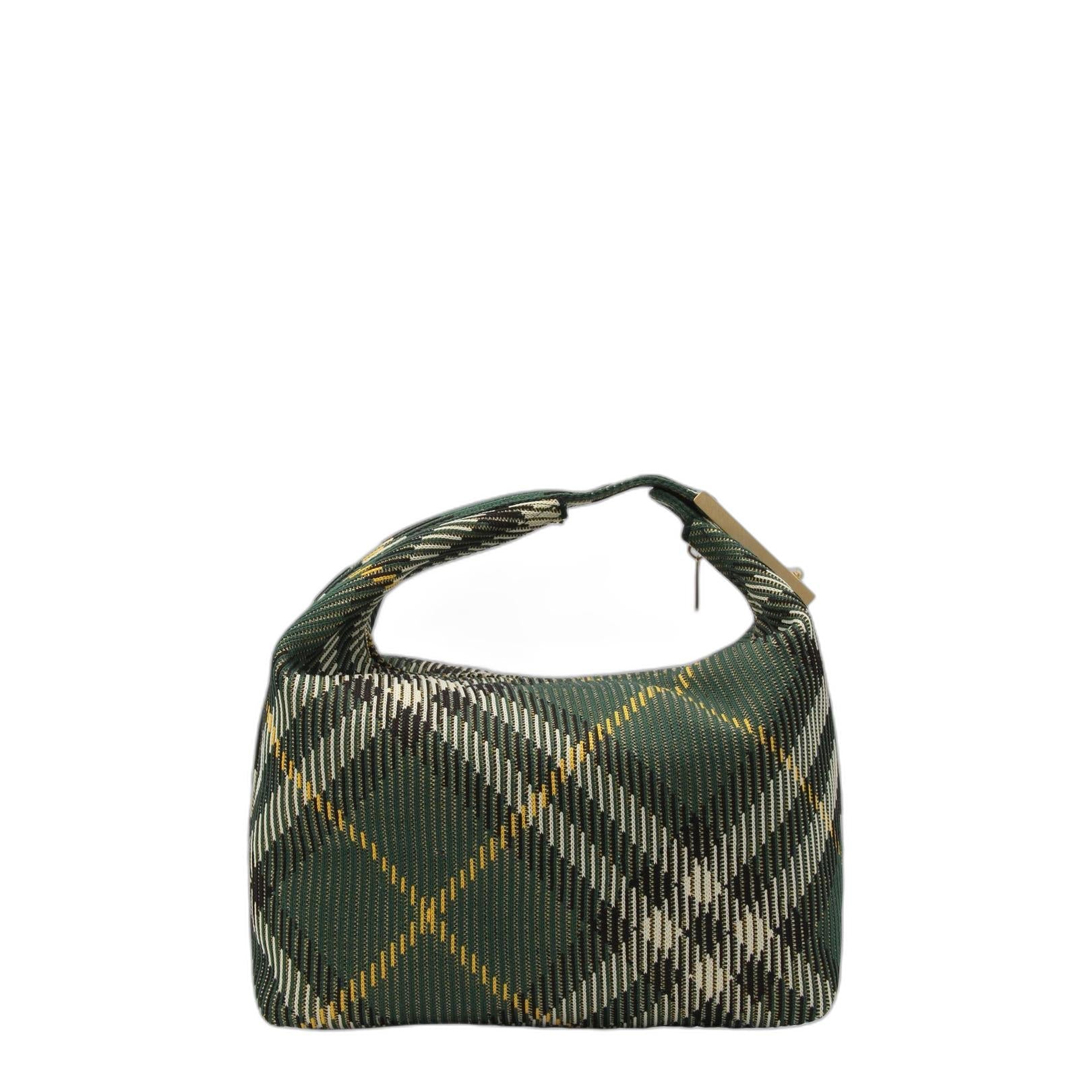 Peg Medium Technical Knit Handbag - Image 1