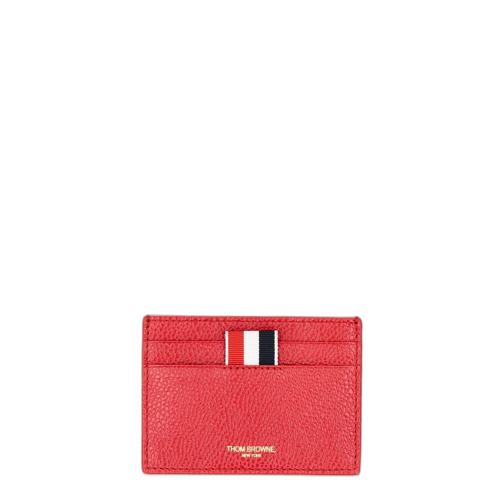 RWB Anchor Pebble Leather Card Holder - Image 1