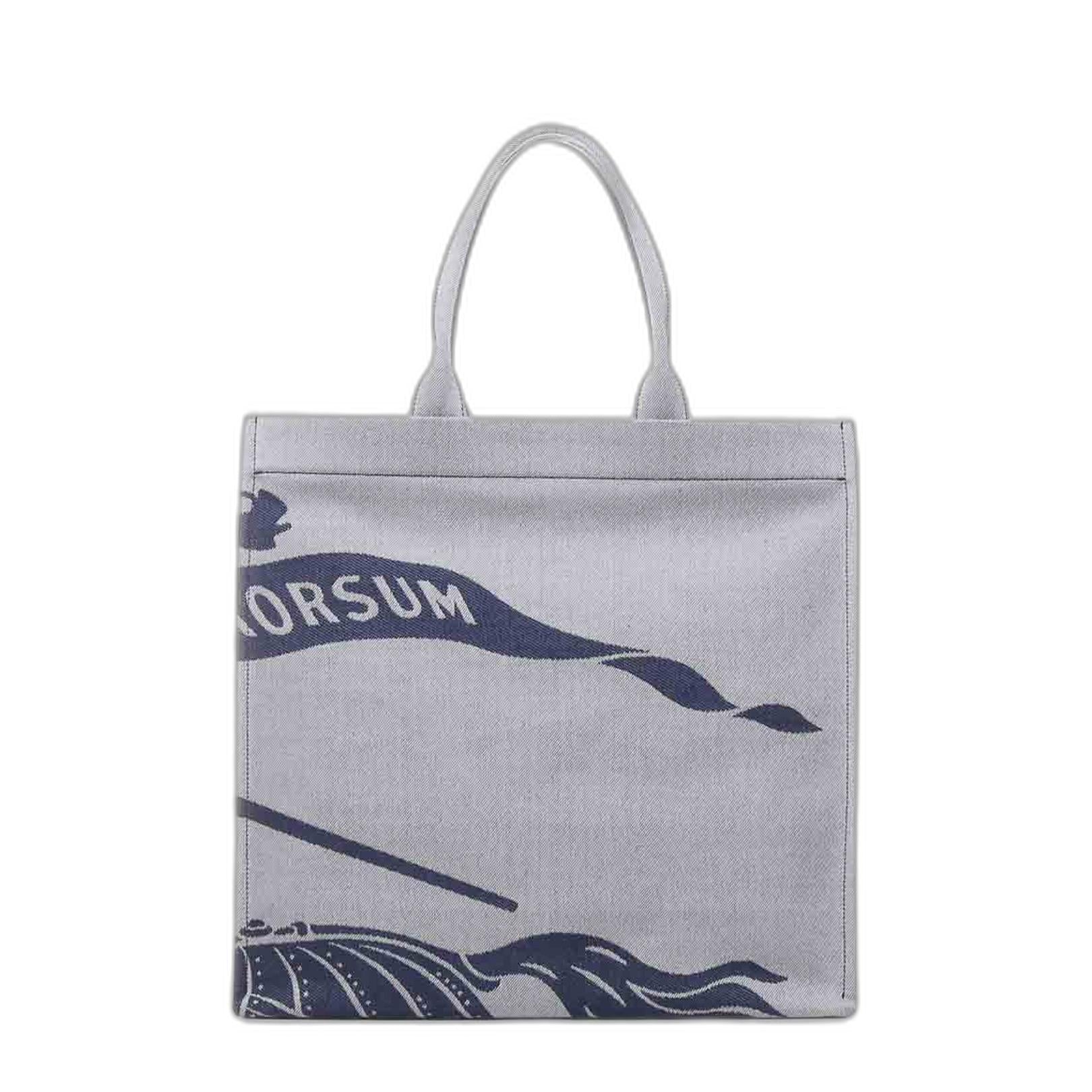 Equestrian Knight Motif Top Handle Bag - Image 2