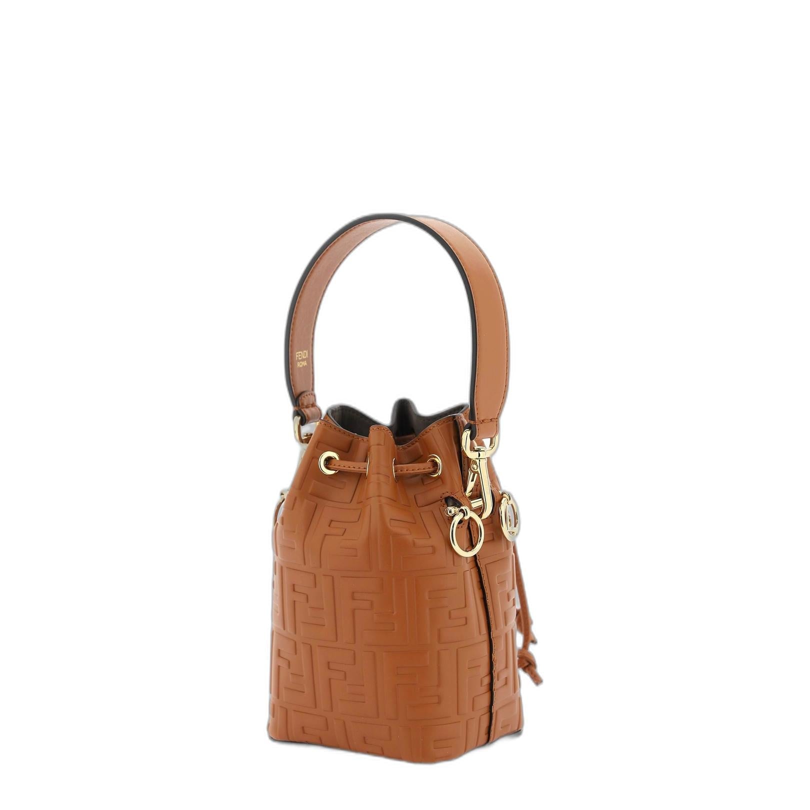 Mon Tresor
Brown Leather Mini Bag - Image 2