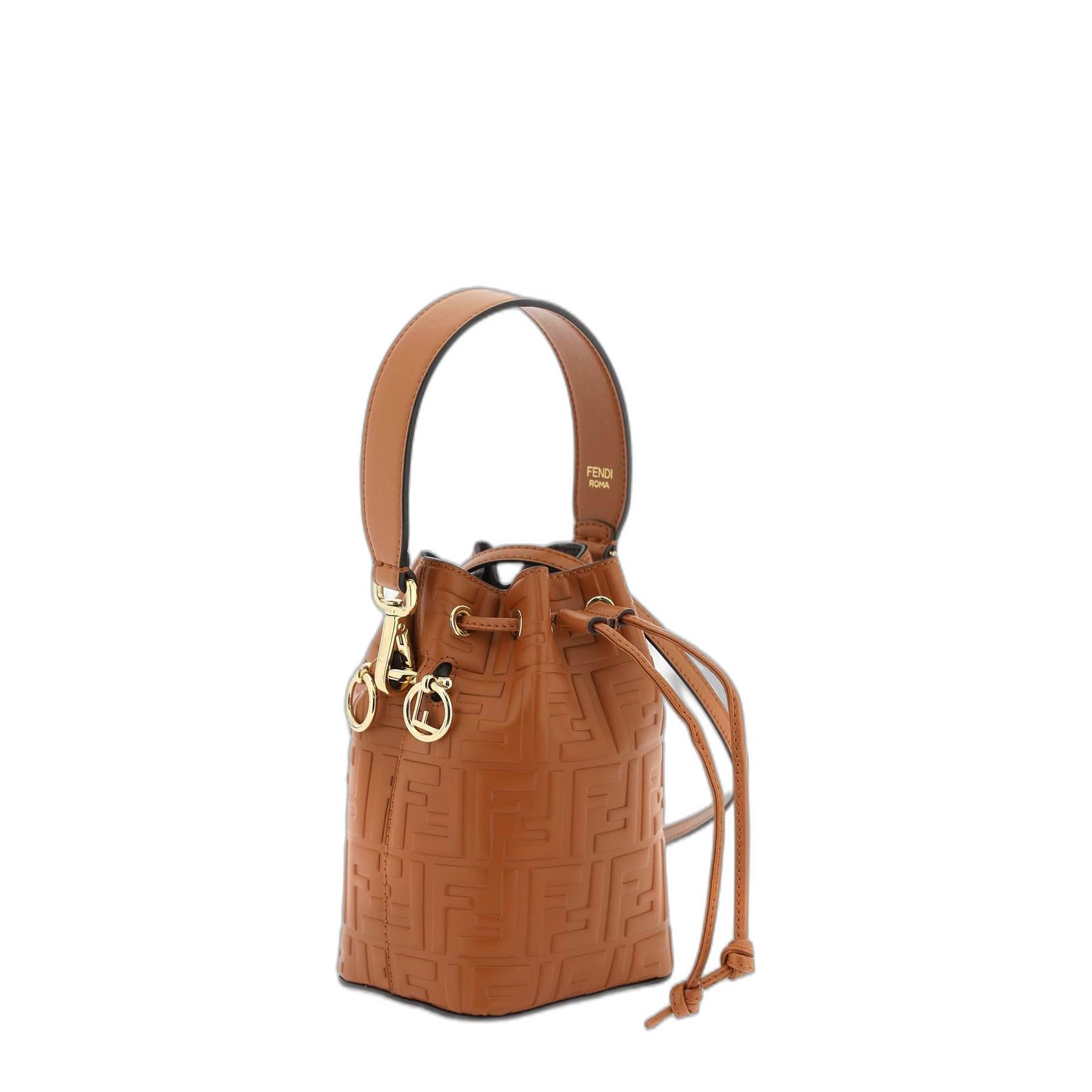 Mon Tresor
Brown Leather Mini Bag - Image 3