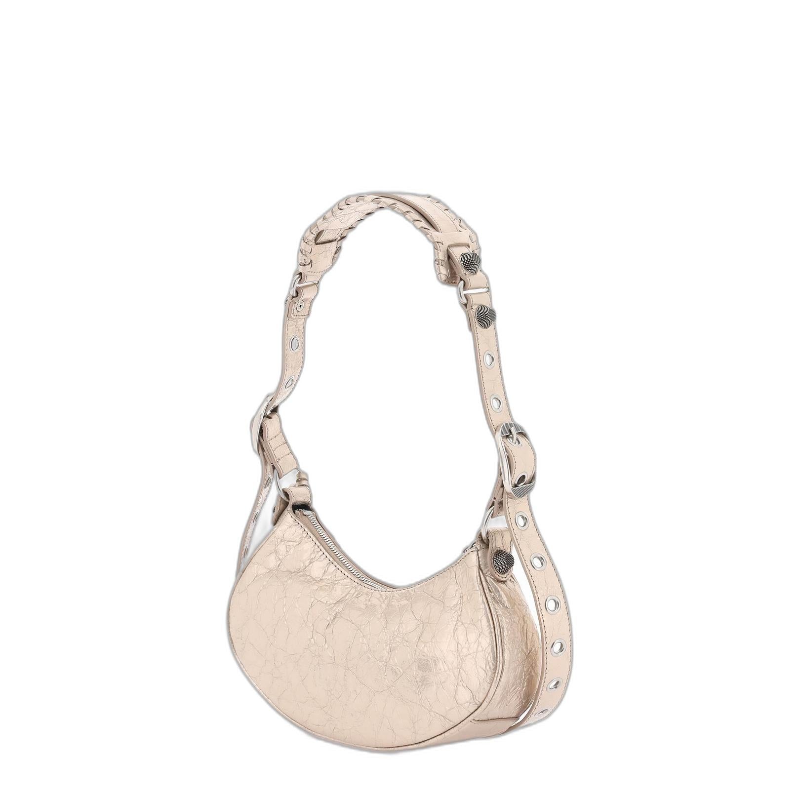 Le Cagole Xs Metallic Shoulder Bag - Image 2