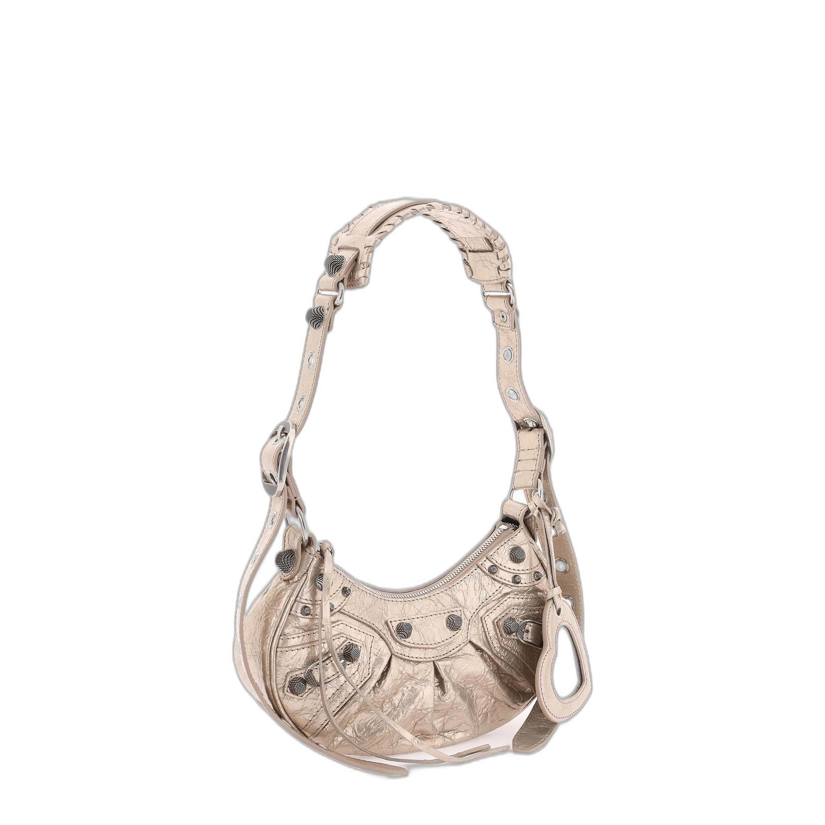 Le Cagole Xs Metallic Shoulder Bag - Image 1
