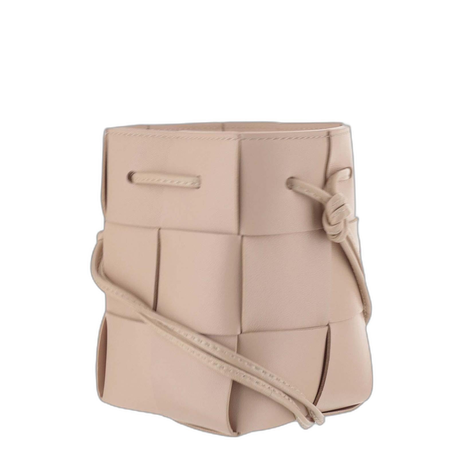 Leather Bucket Shoulder Bag - Image 2