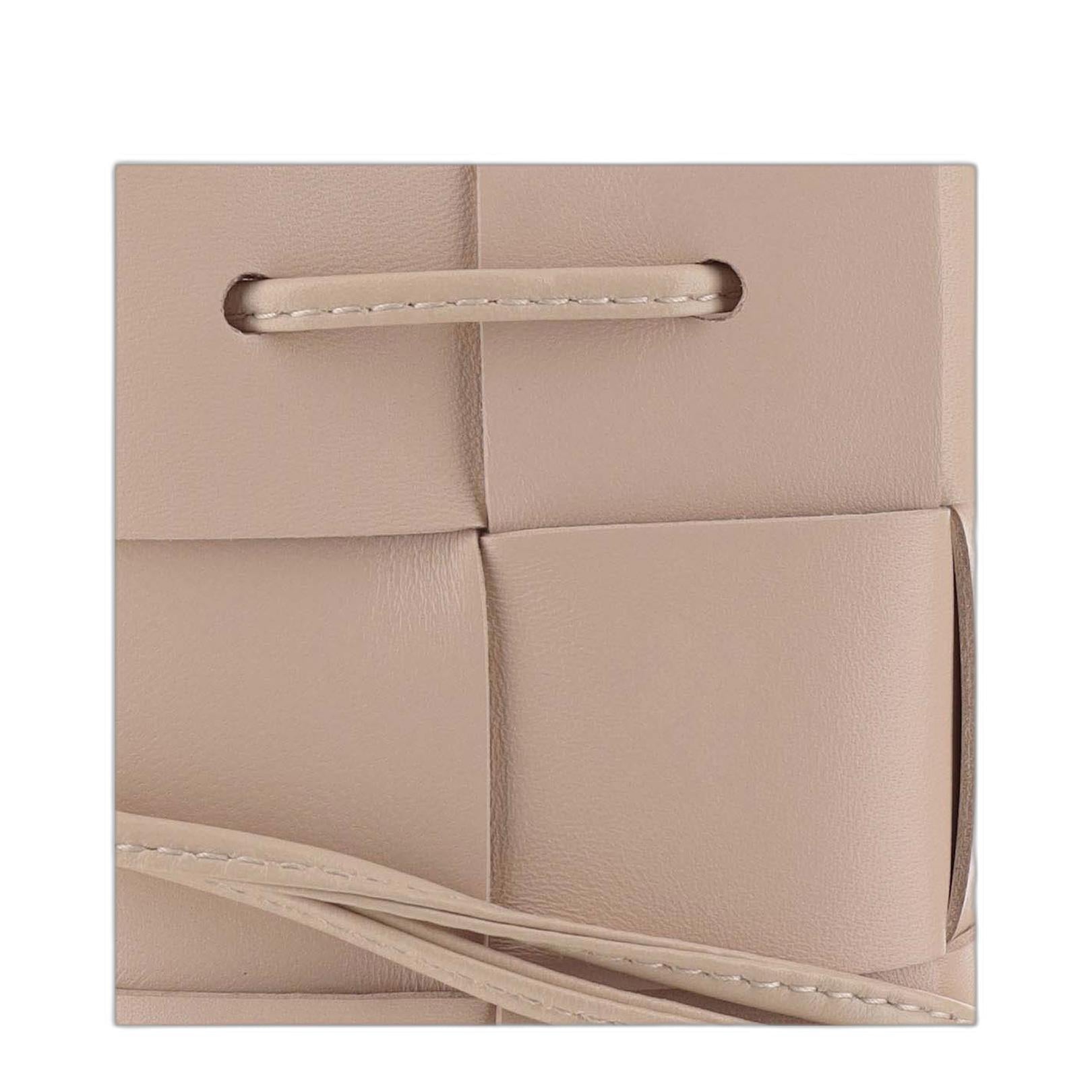 Leather Bucket Shoulder Bag - Image 3