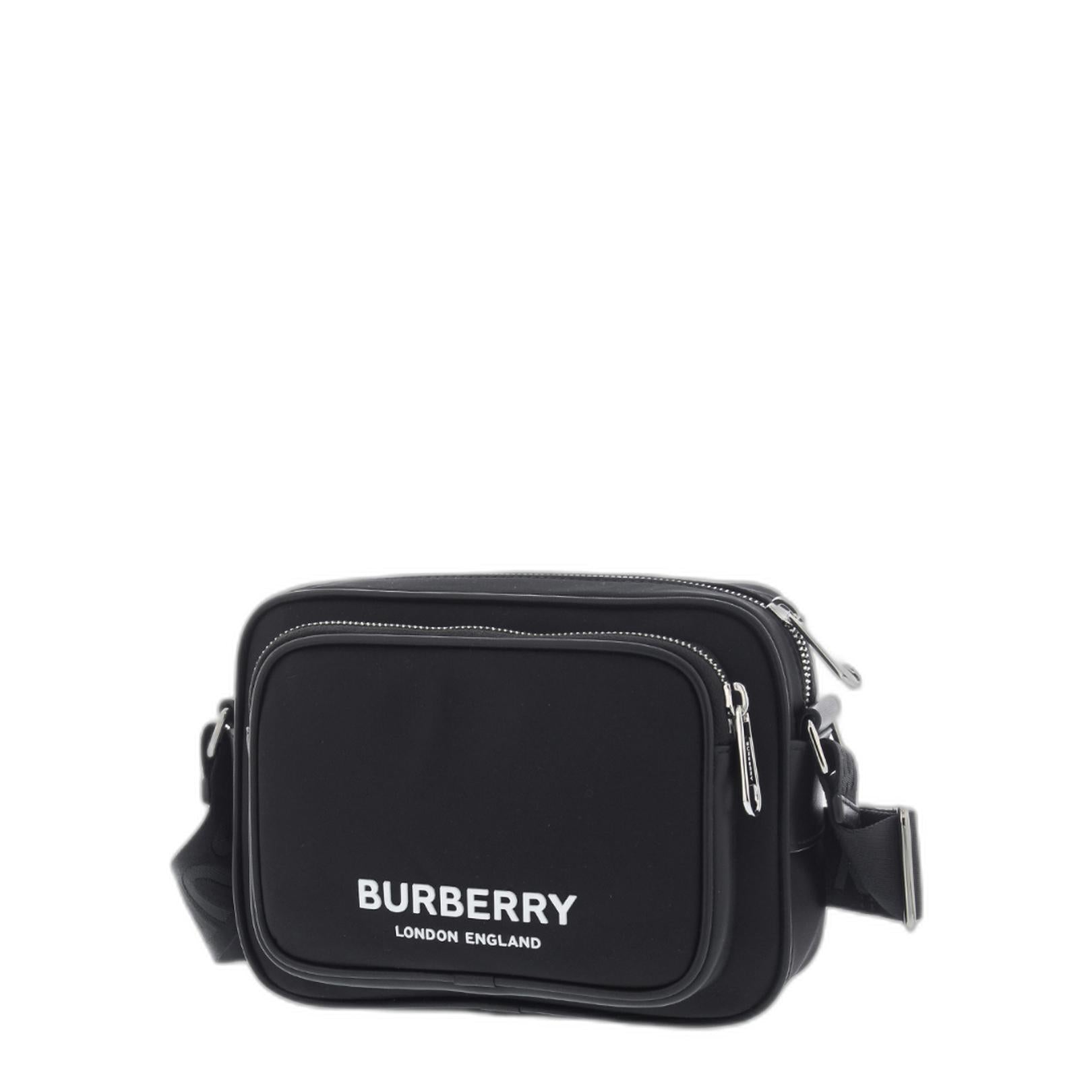 Shoulder Bag Nylon Black - Image 2