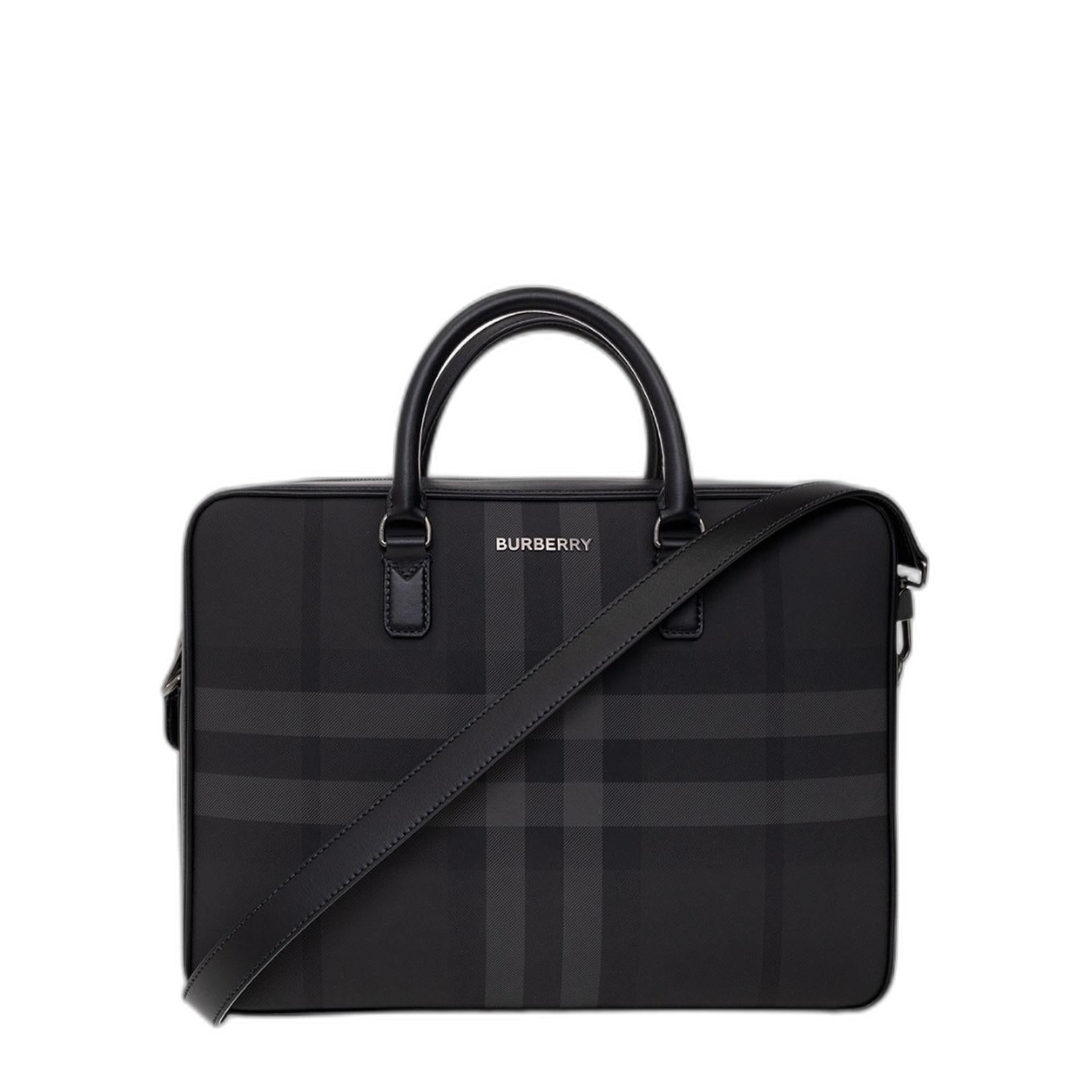 Ainsworth Briefcase in Charcoal - Image 1