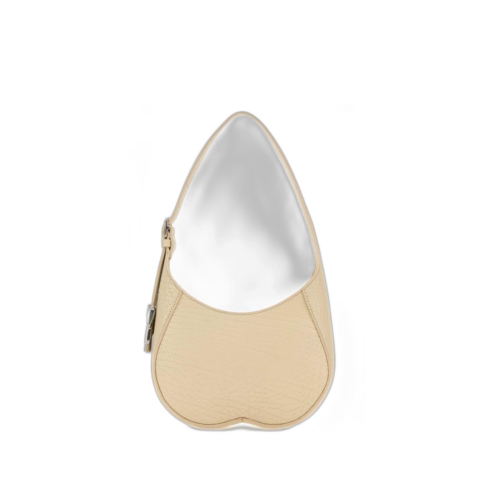Small Chess Ivory Leather Bag - Image 2