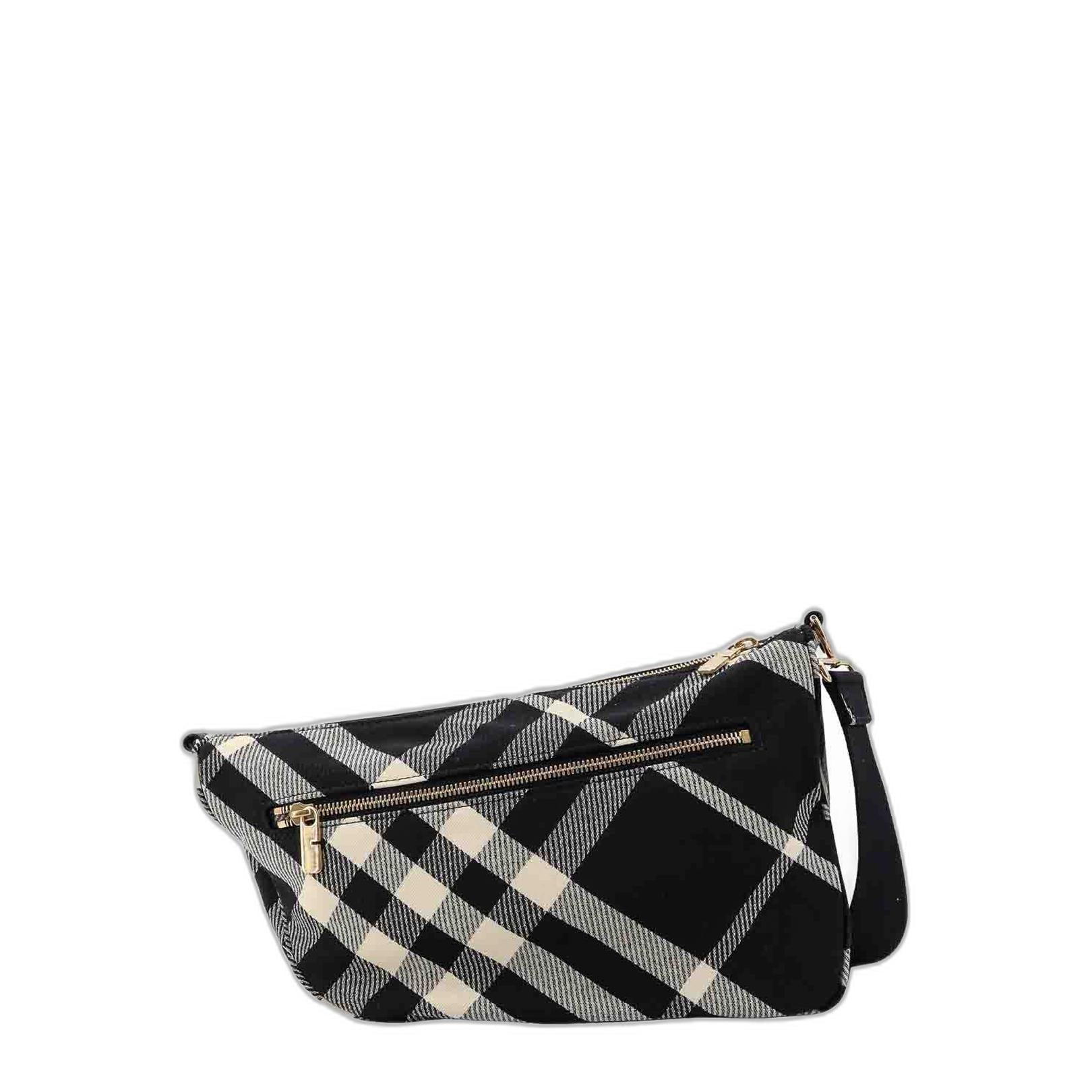 Shield Check Printed Shoulder Bag - Image 3