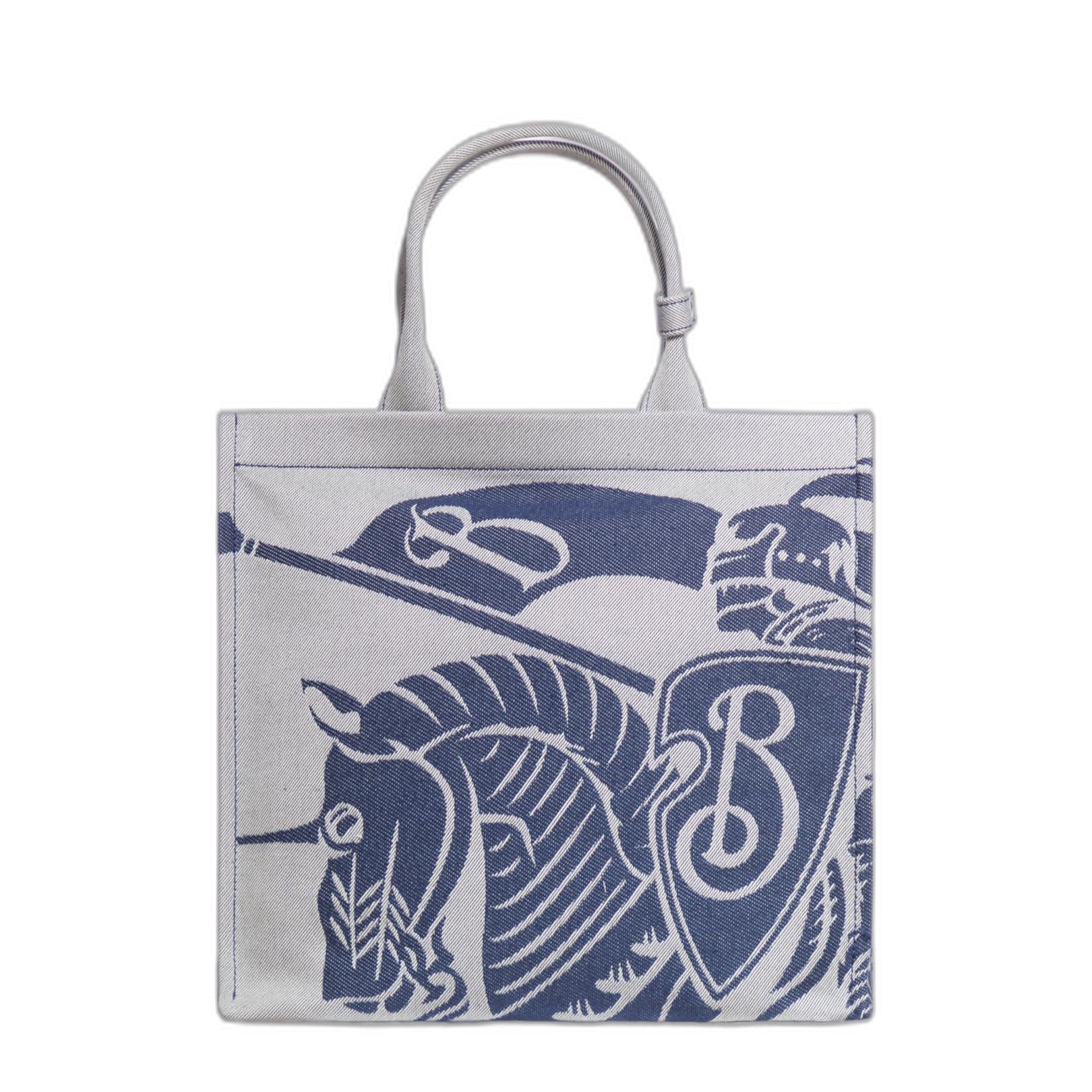 Burberry Small EKD Canvas Tote - Image 1