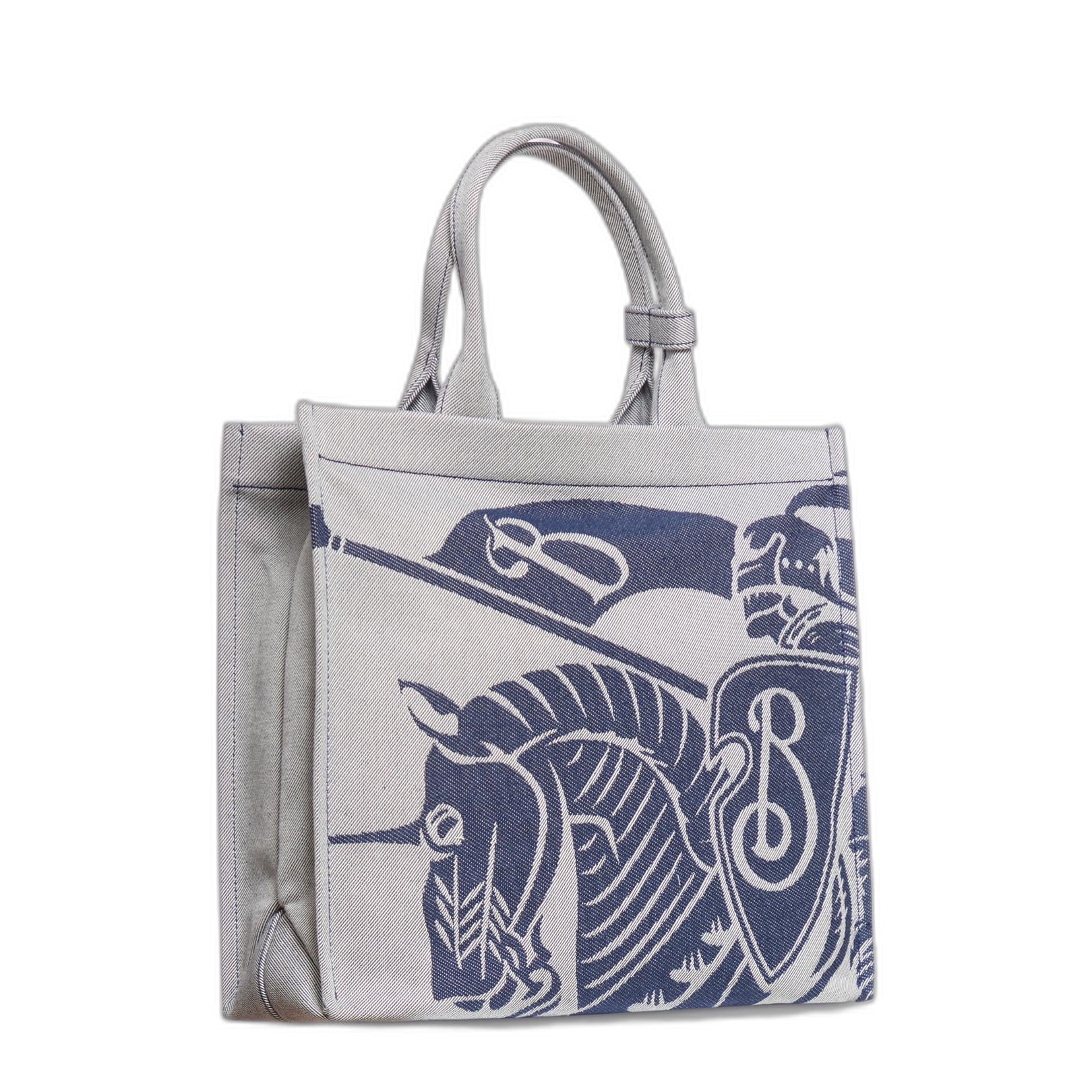 Burberry Small EKD Canvas Tote - Image 2