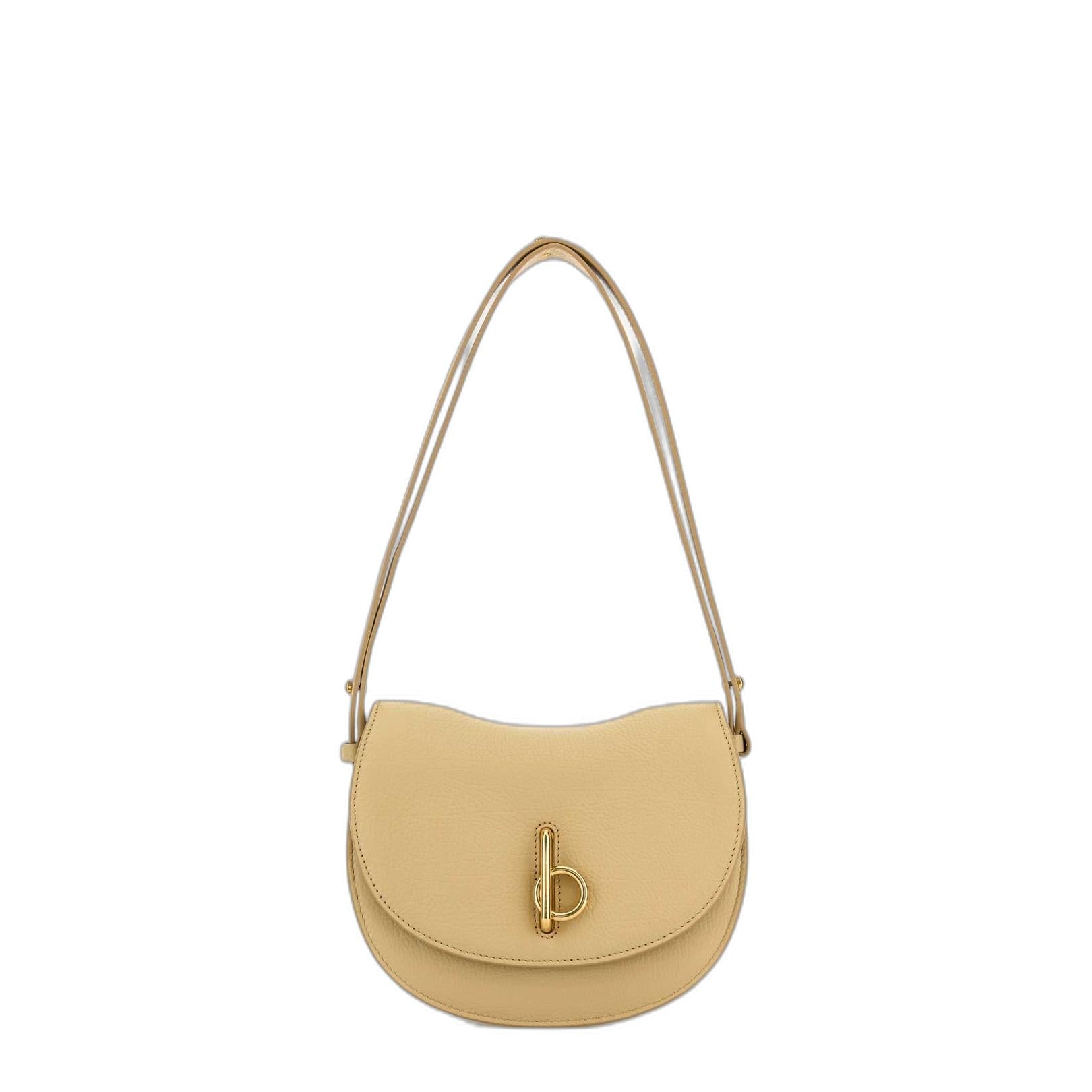 Sand Leather Small Rocking Horse Shoulder Bag - Image 1