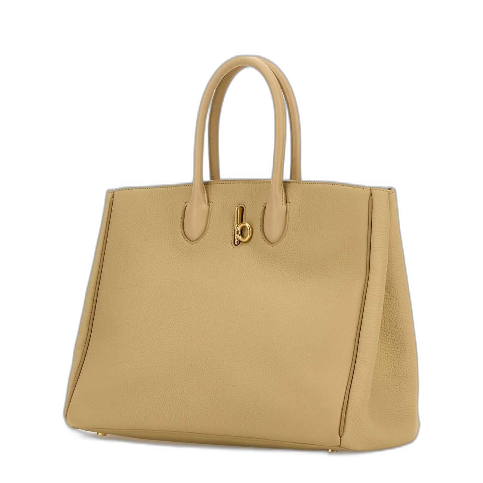 Sand Leather Medium Rocking Horse Handbag - Image 2