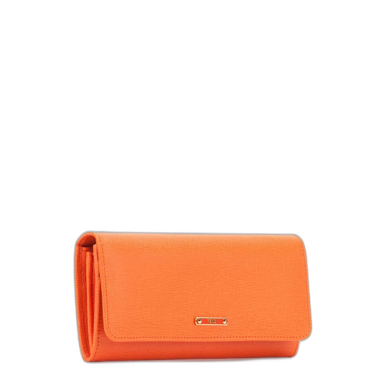 Crayons Wallet in Orange - Image 2
