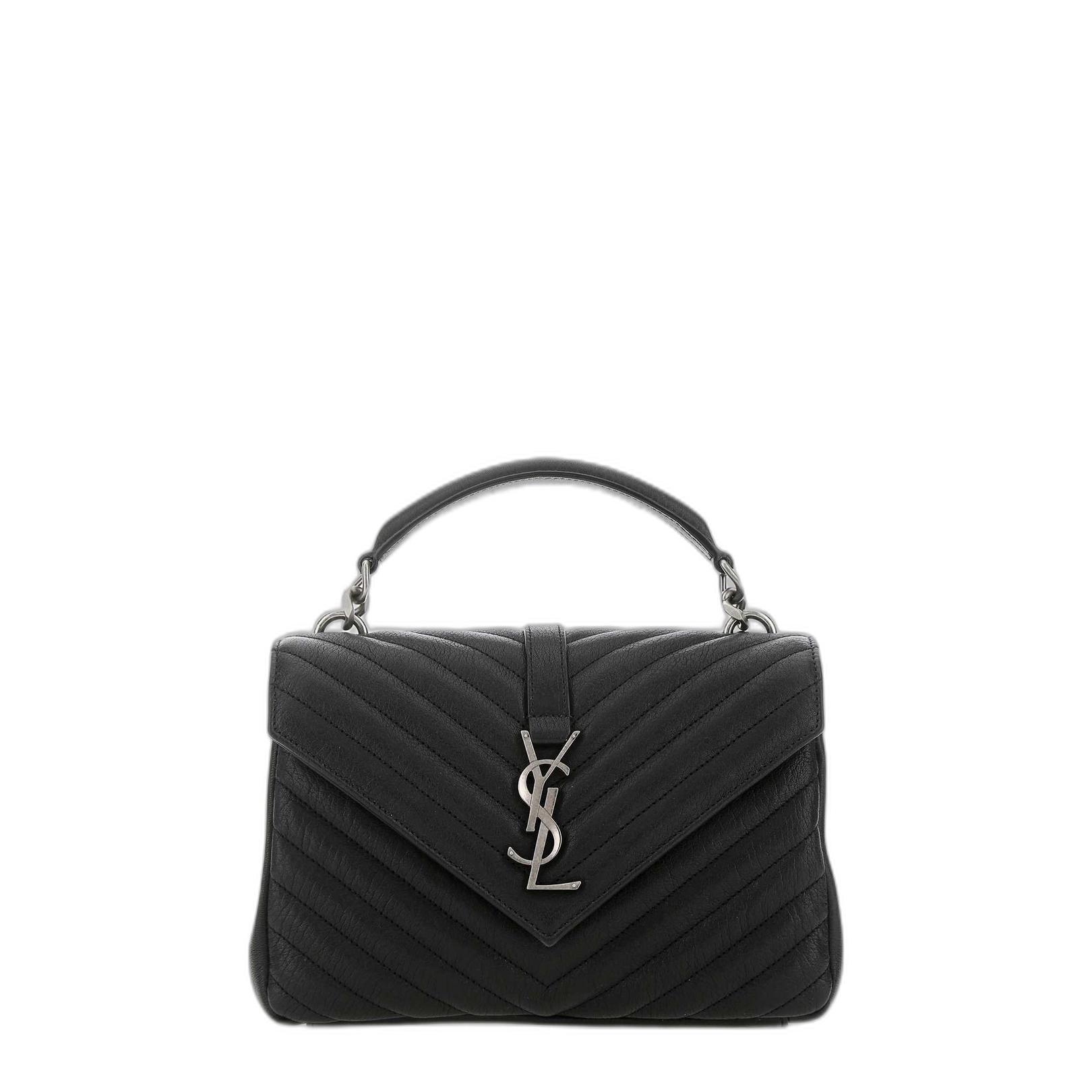 College Medium in Quilted Leather - Image 1