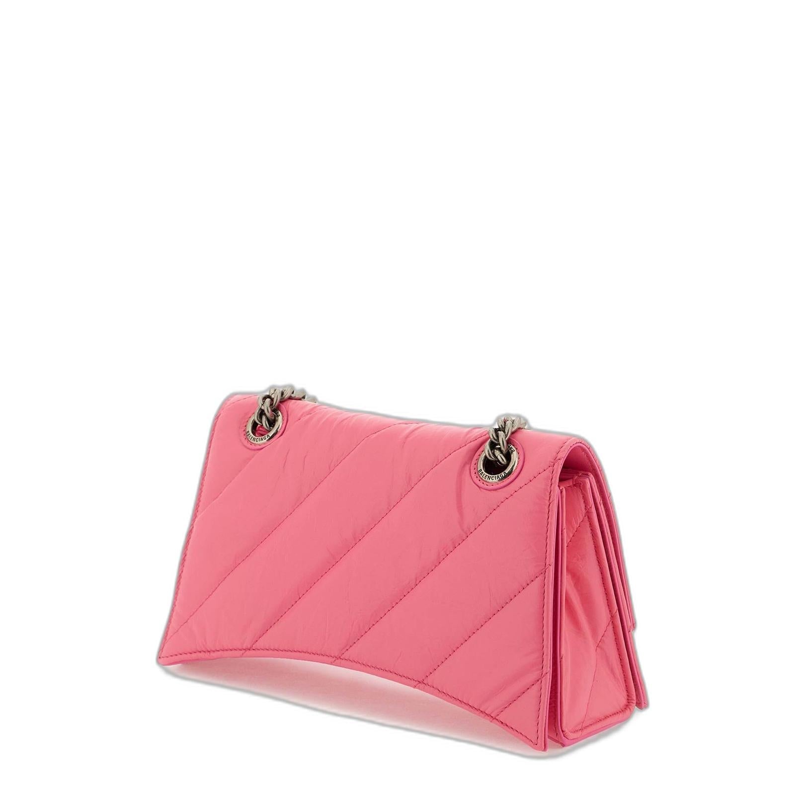 Small Crush Quilted Shoulder Bag - Image 3