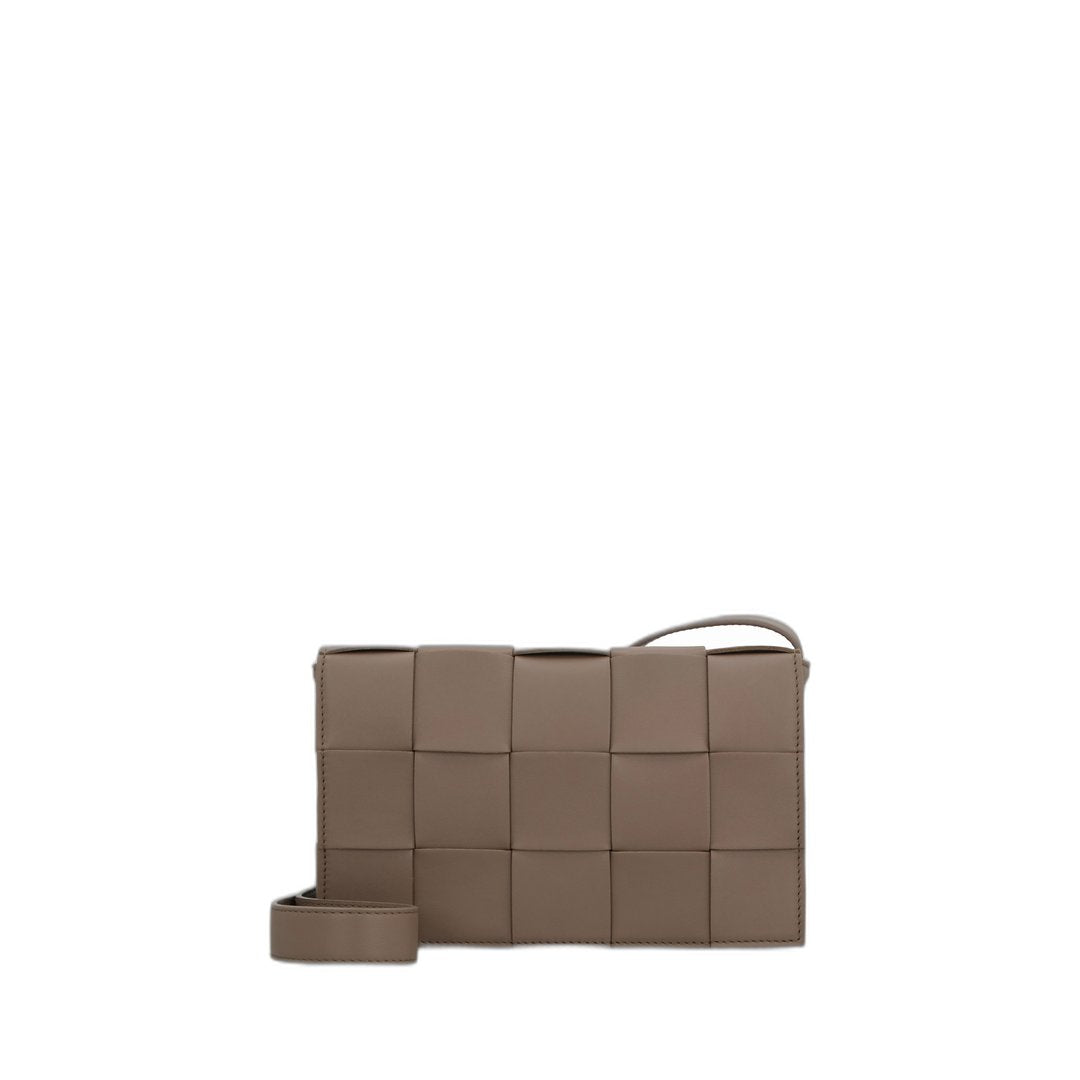 Cassette Crossbody Bag In Taupe Taupe Grey - Image 1