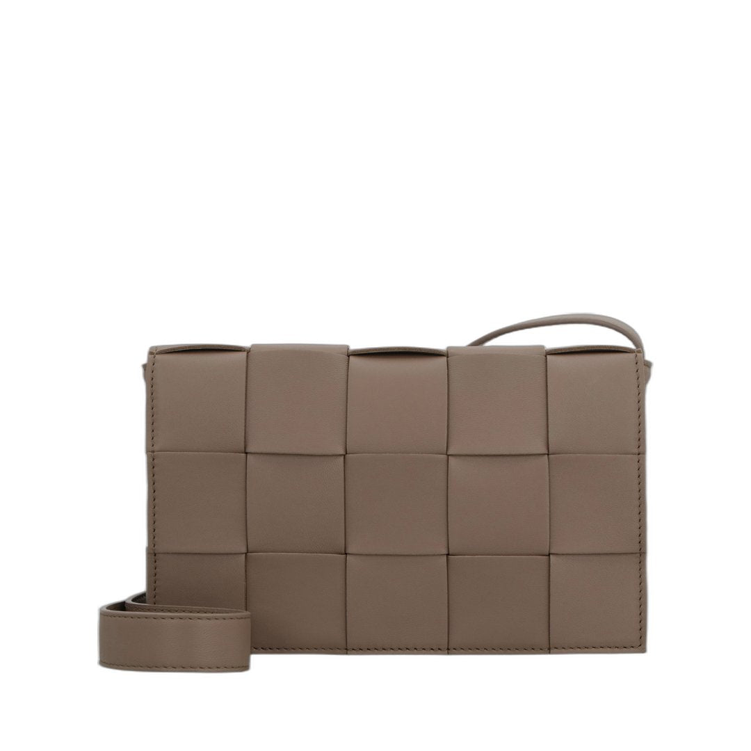 Cassette Crossbody Bag In Taupe Taupe Grey - Image 2