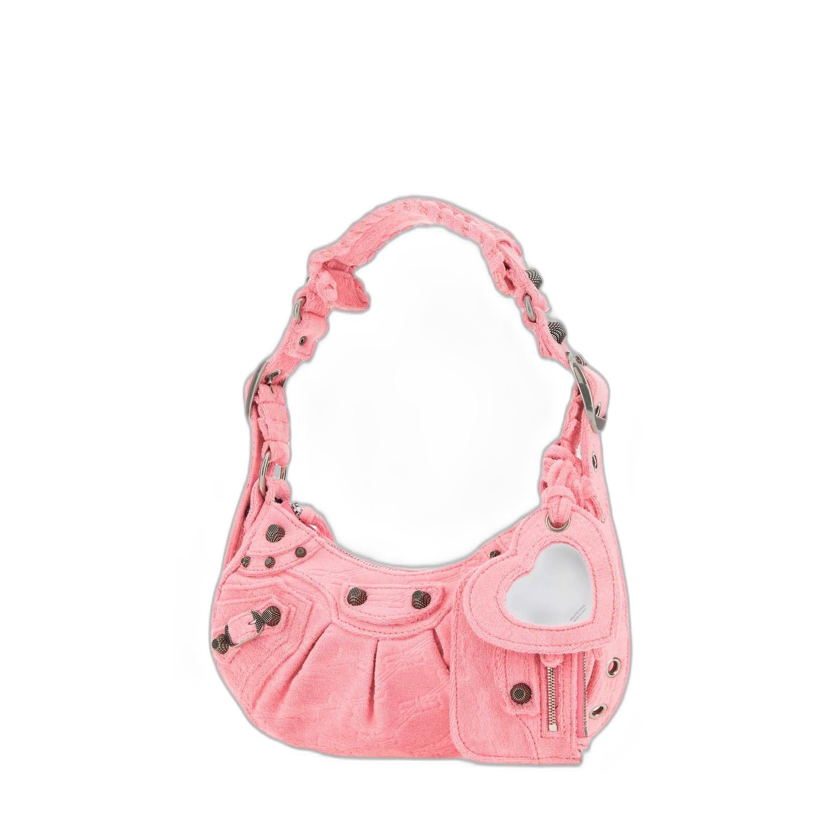 Le Cagole Xs Shoulder Bag in Pink - Image 2