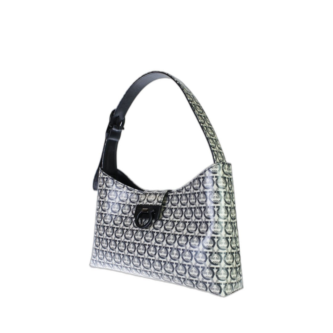 Trifolio Jacquard Shoulder Bag - Image 2