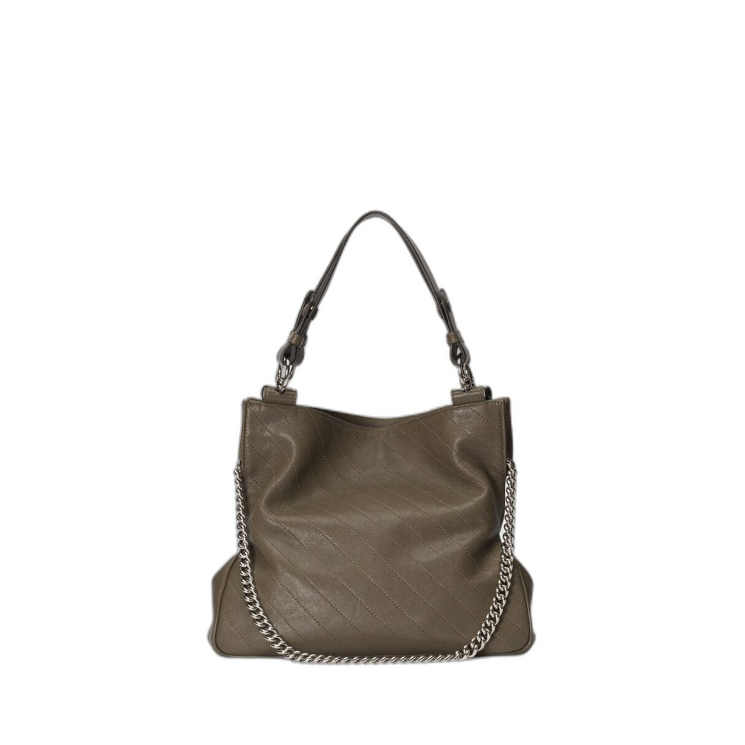 Blondie Small Tote Bag Brown - Image 4