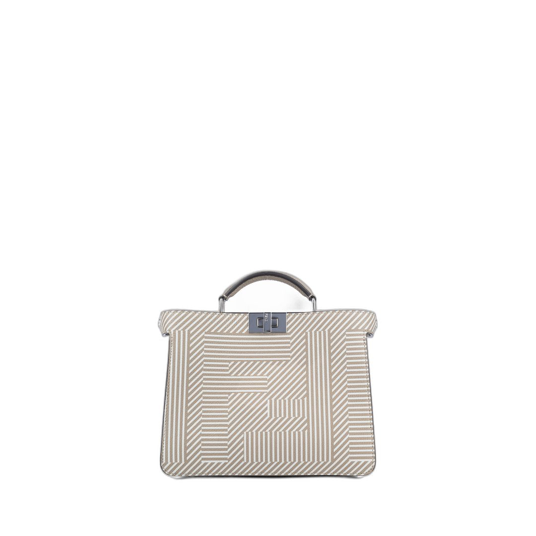 Peekaboo ISeeU Mini
Beige Leather Bag - Image 1