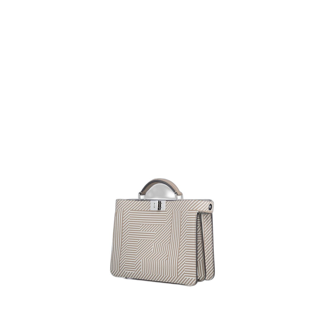 Peekaboo ISeeU Mini
Beige Leather Bag - Image 3