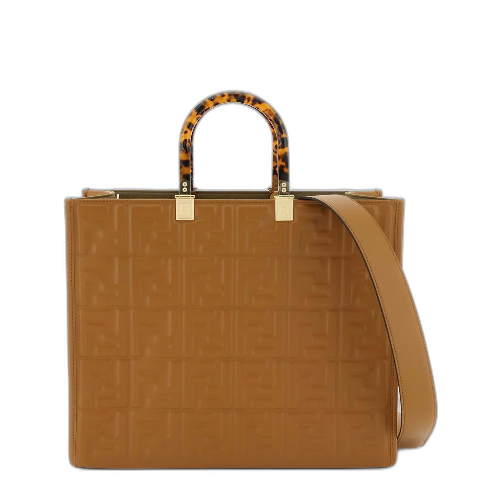 Sunshine Small
Brown Leather Bag - Image 1