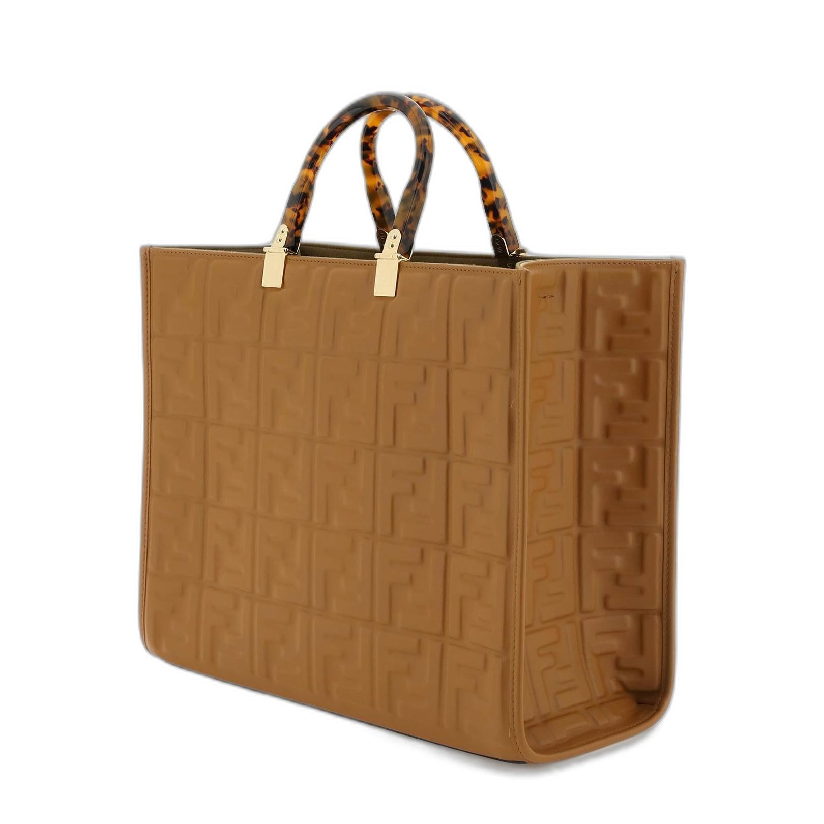 Sunshine Small
Brown Leather Bag - Image 3