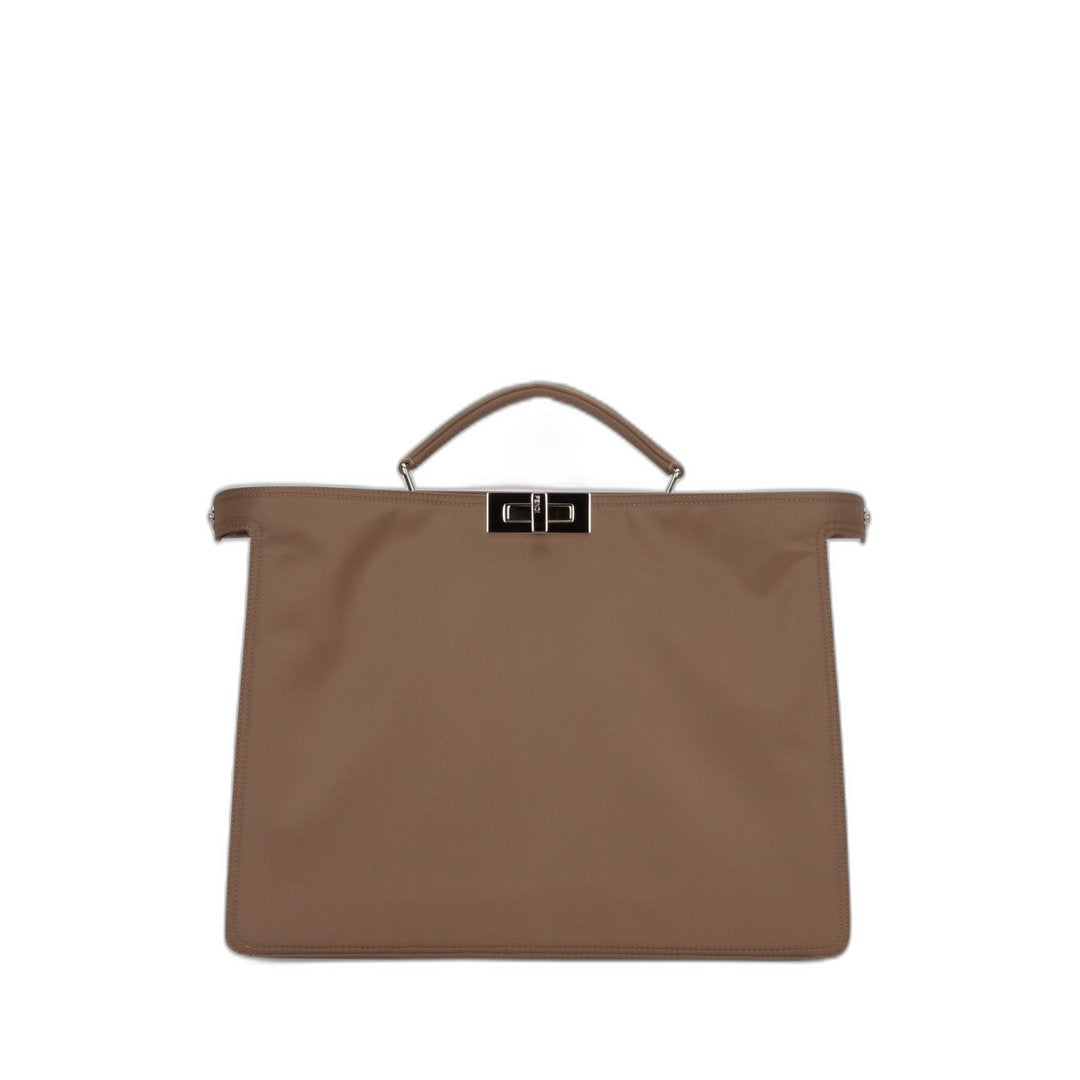 Handbags Peekaboo Recycled Nylon Nutmeg - Image 1