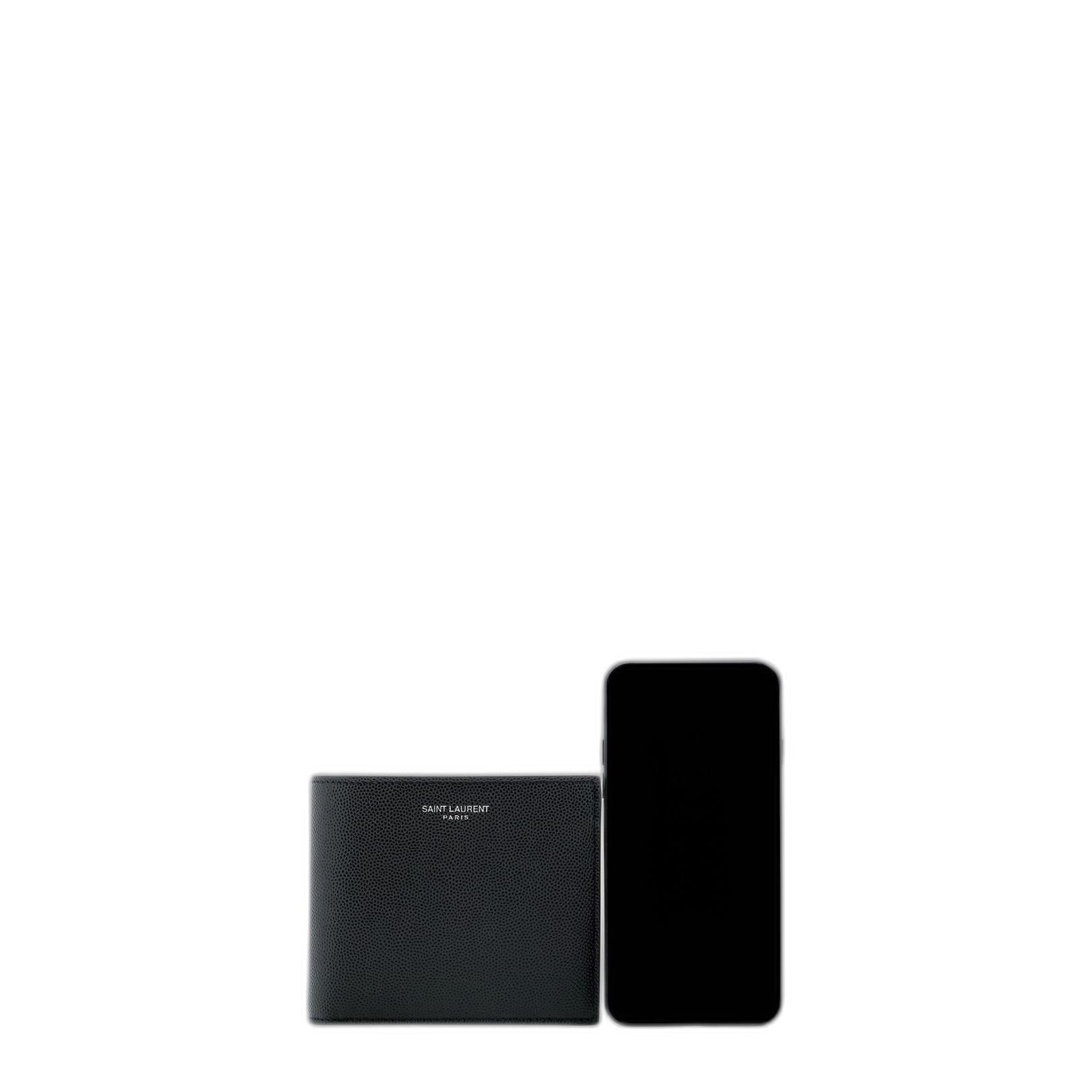 Paris East/West Wallet With Coin Purse In Grain De Poudre Leather - Image 6