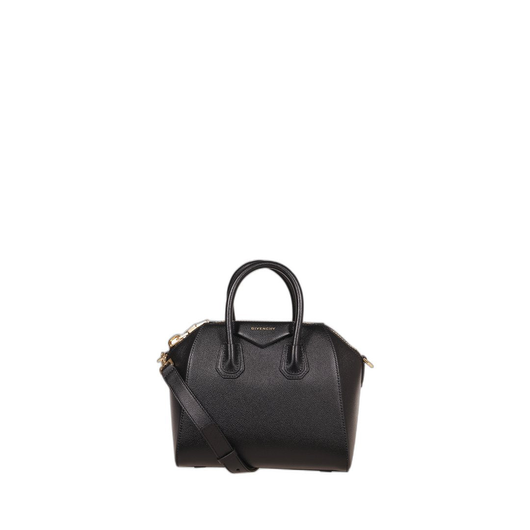 Antigona Mini Bag In Grained Leather - Image 1